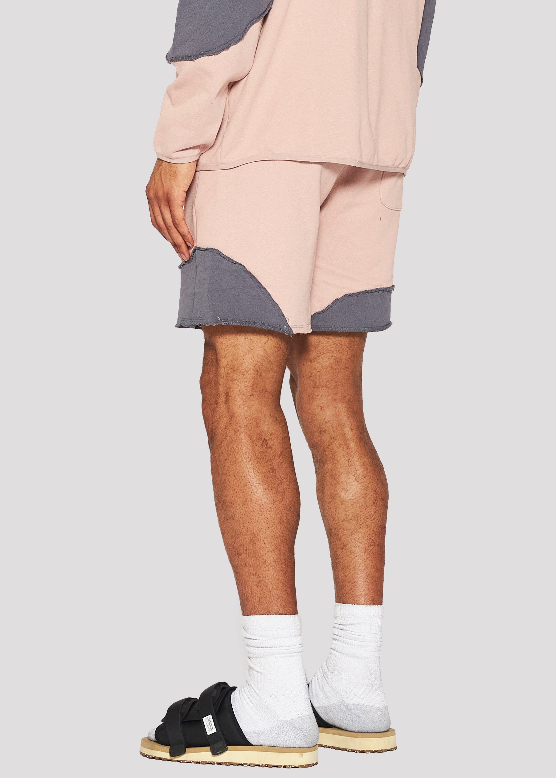 Wave Length Sweatshorts (Dust Pink)