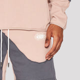 Wave Length Sweatshorts (Dust Pink)