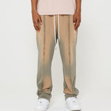 Raw Split Seam Pant (Olive)