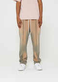 Raw Split Seam Pant (Olive)