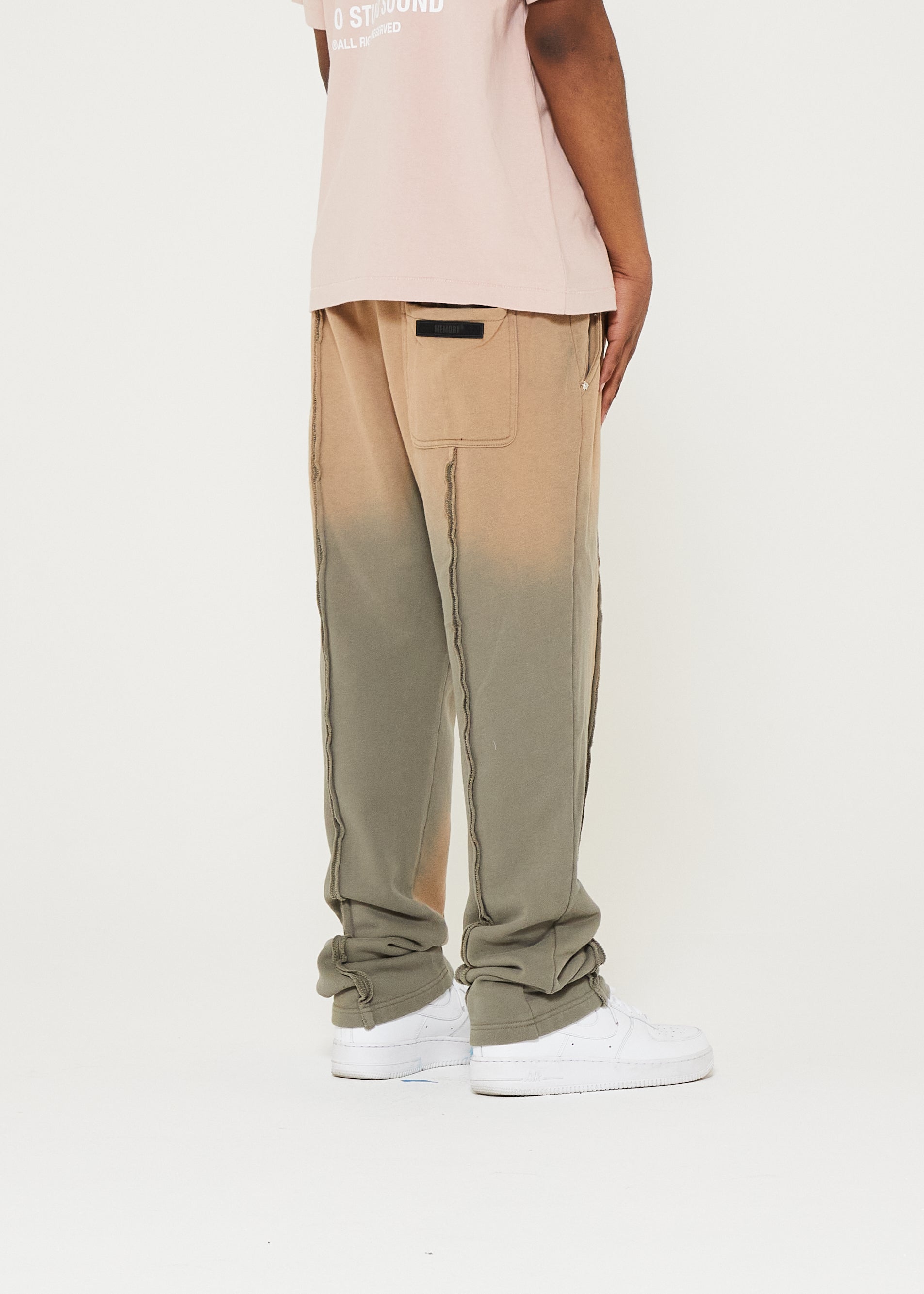 Raw Split Seam Pant (Olive)