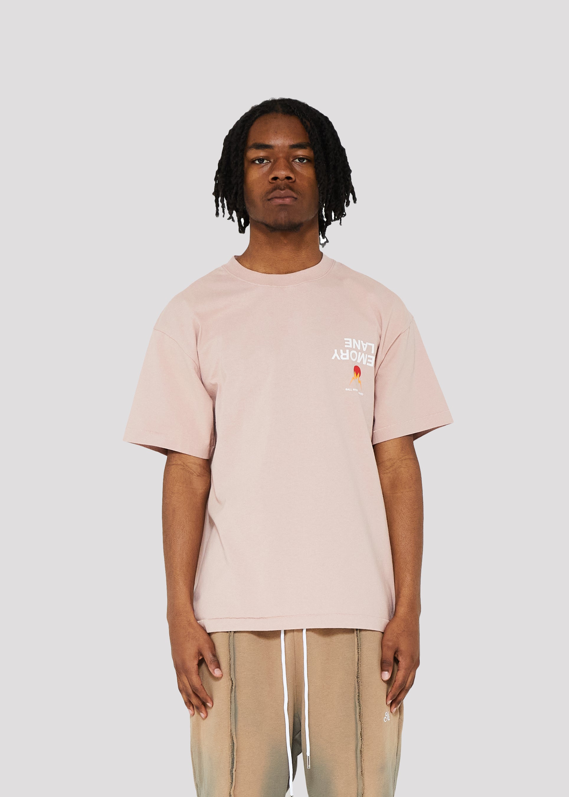Vetica 180 Tee (Dust PInk)