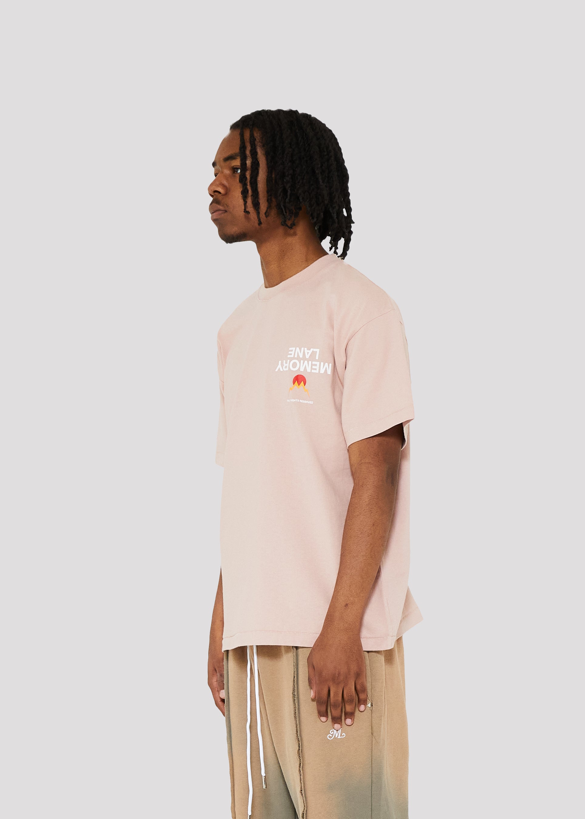 Vetica 180 Tee (Dust PInk)