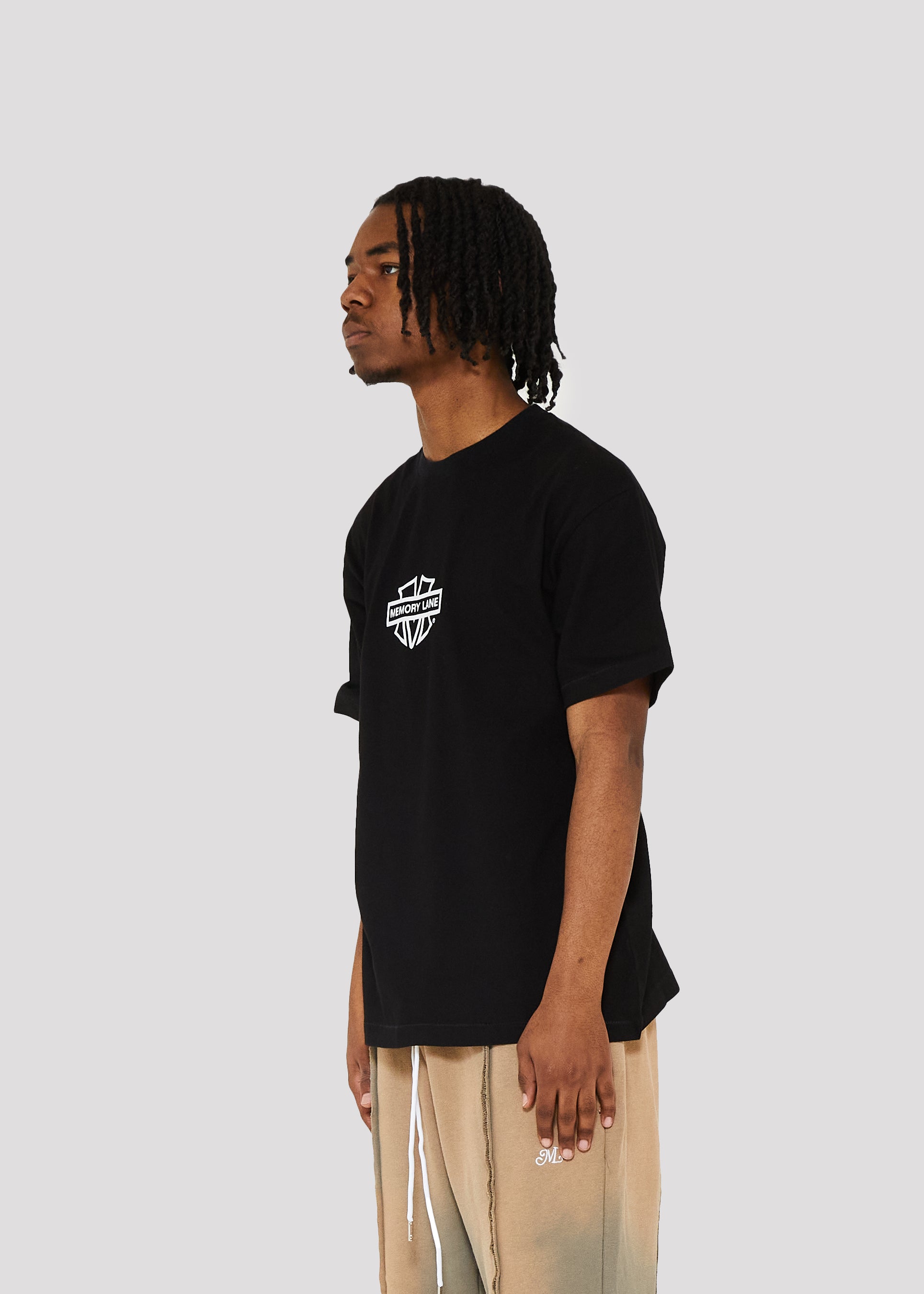 M Shield Logo Tee (Vintage Black)