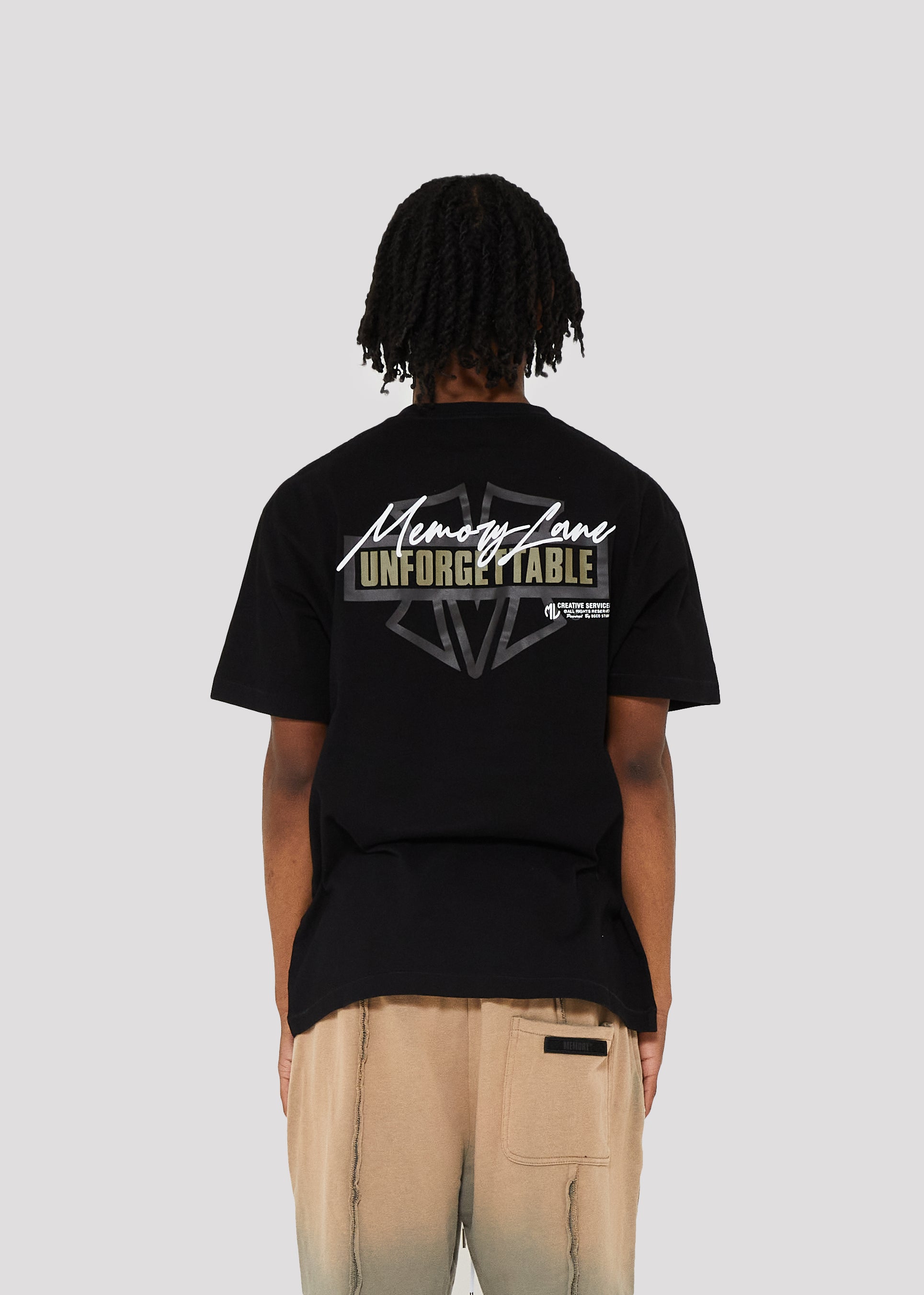 M Shield Logo Tee (Vintage Black)