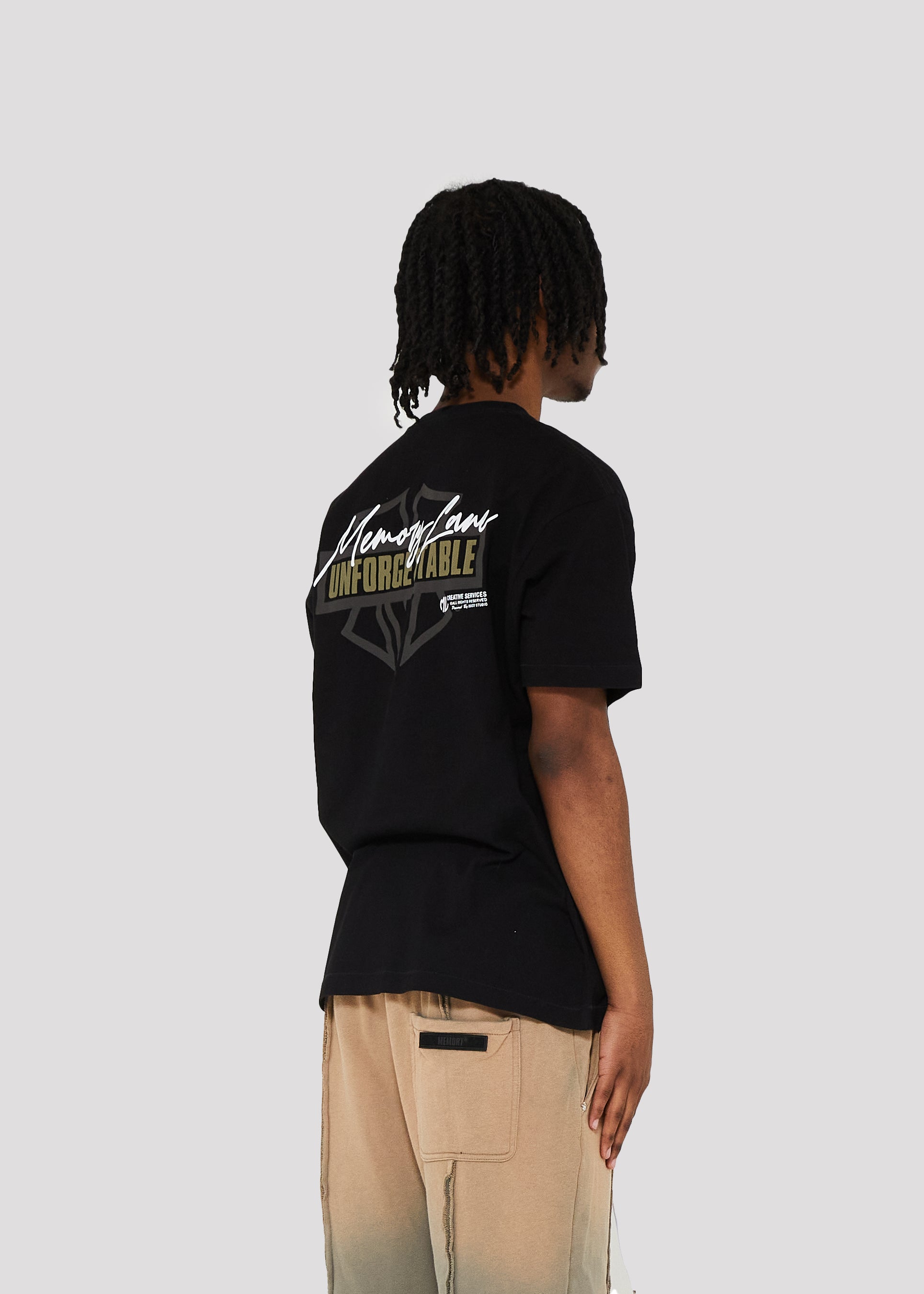 M Shield Logo Tee (Vintage Black)