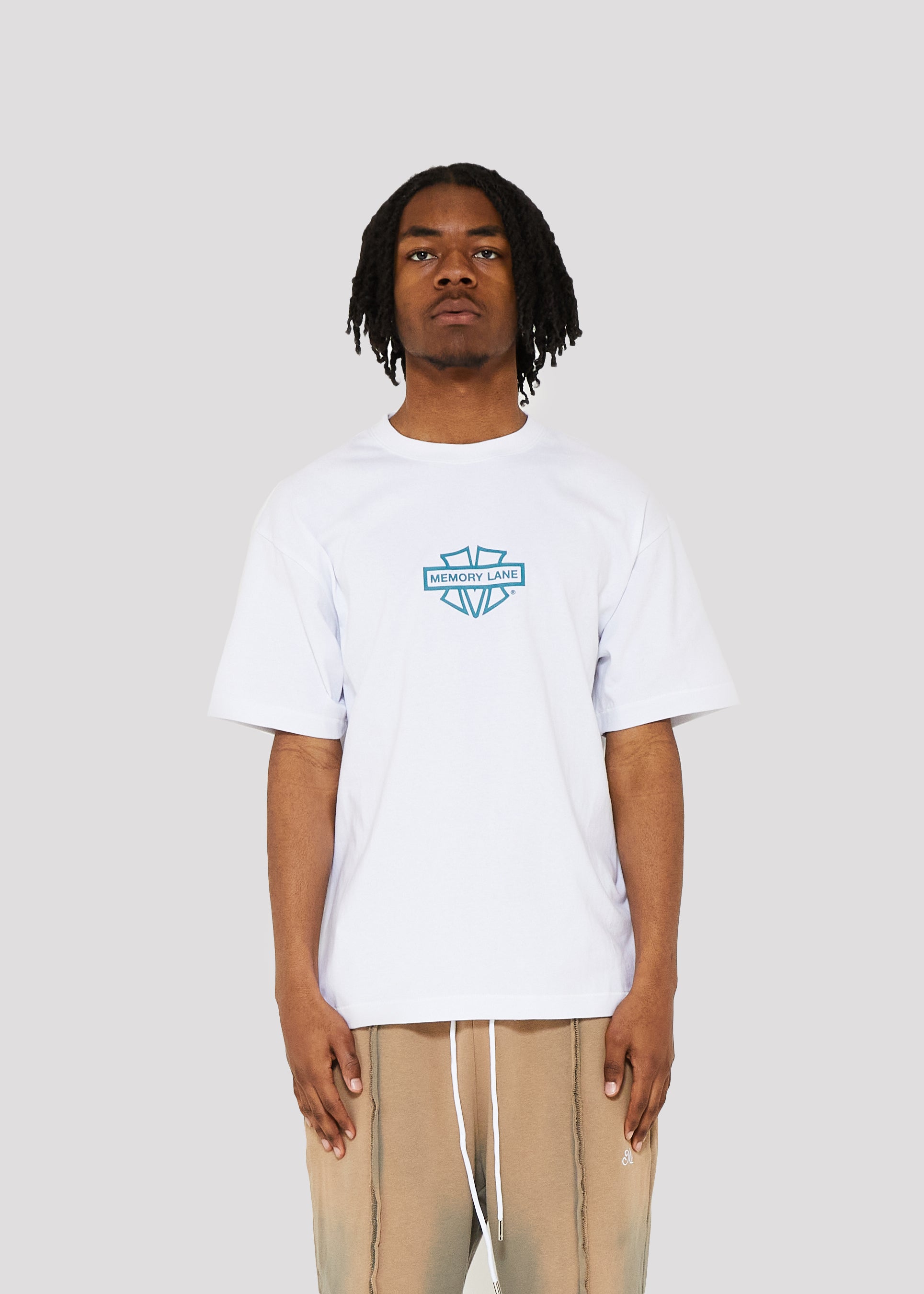 M Shield Logo Tee (White)
