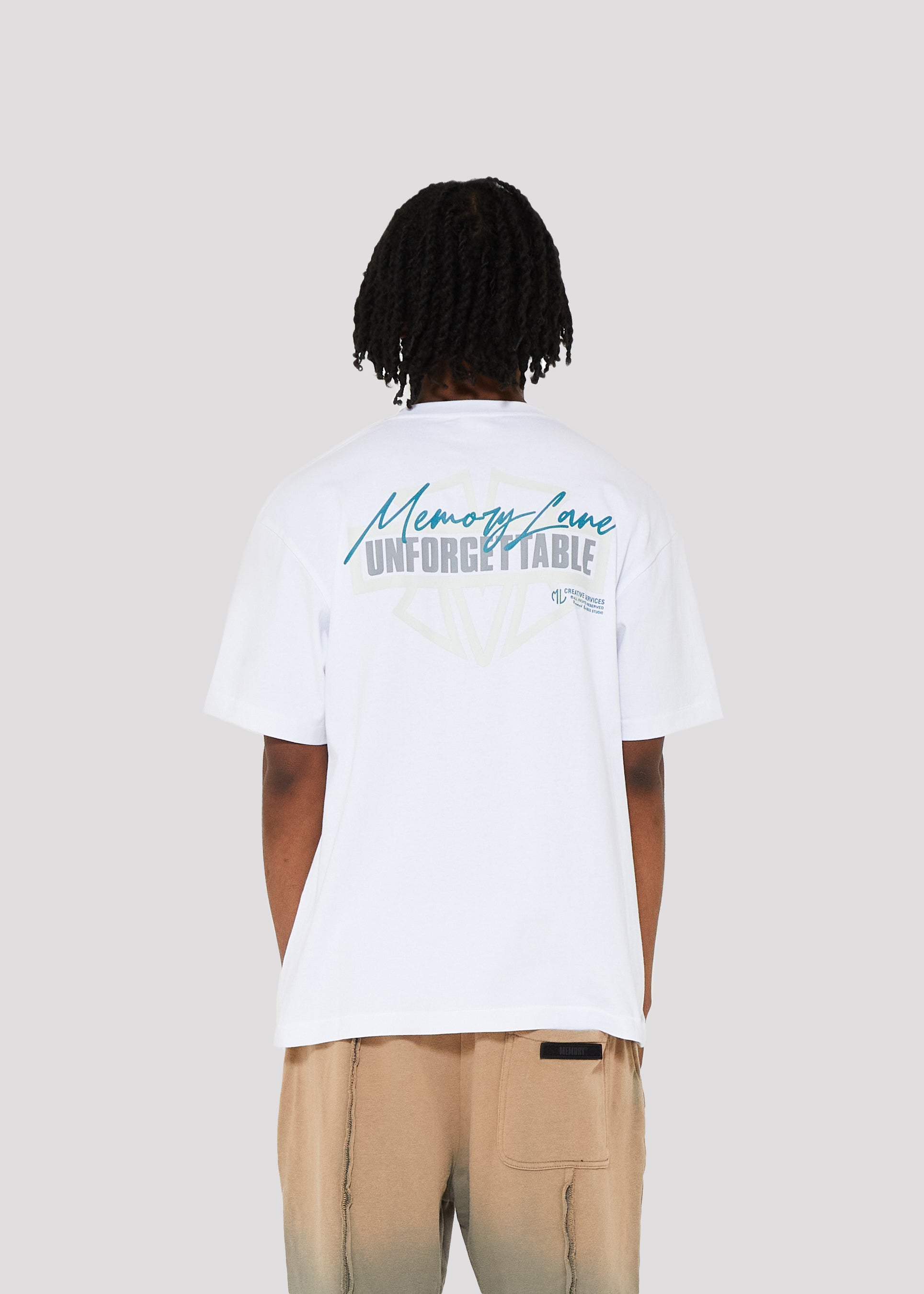 M Shield Logo Tee (White)