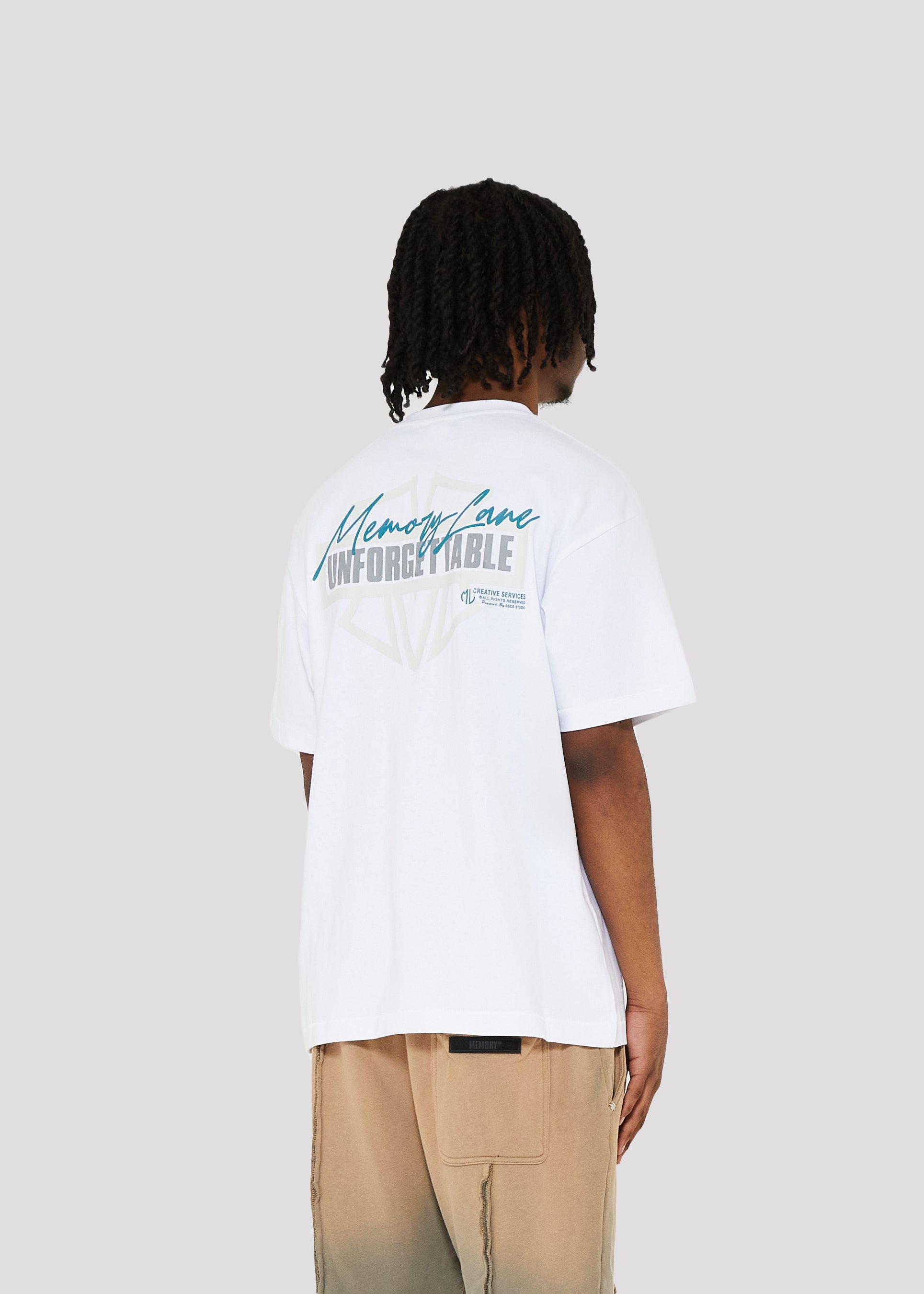 M Shield Logo Tee (White)