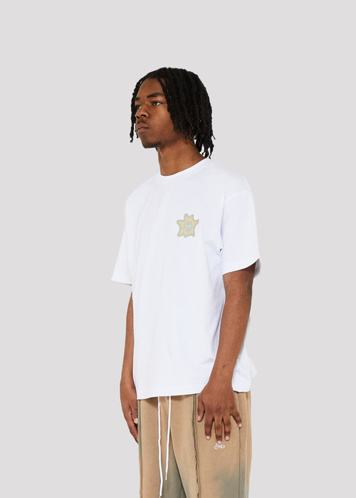 Blast Stroke Tee (White)