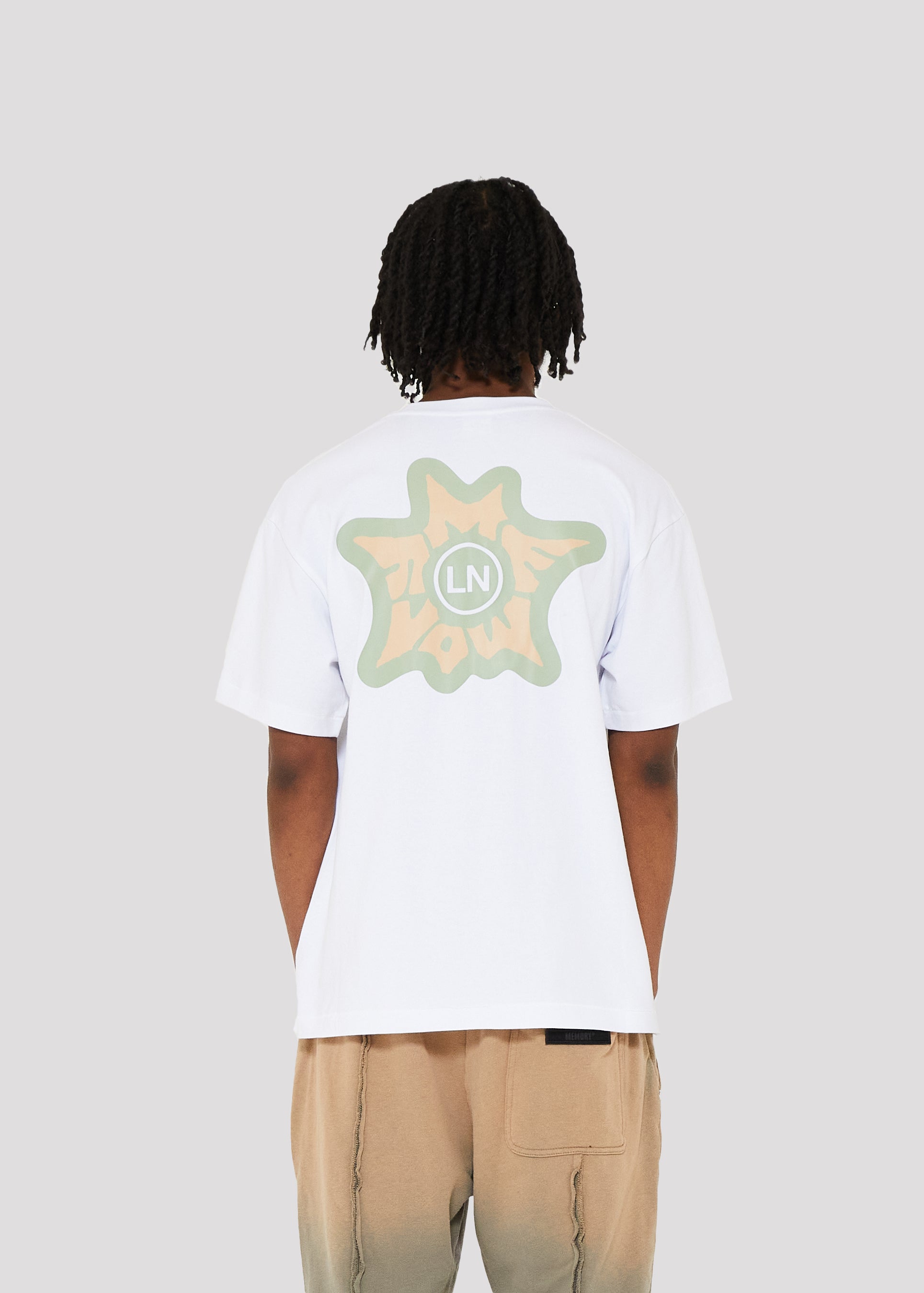 Blast Stroke Tee (White)