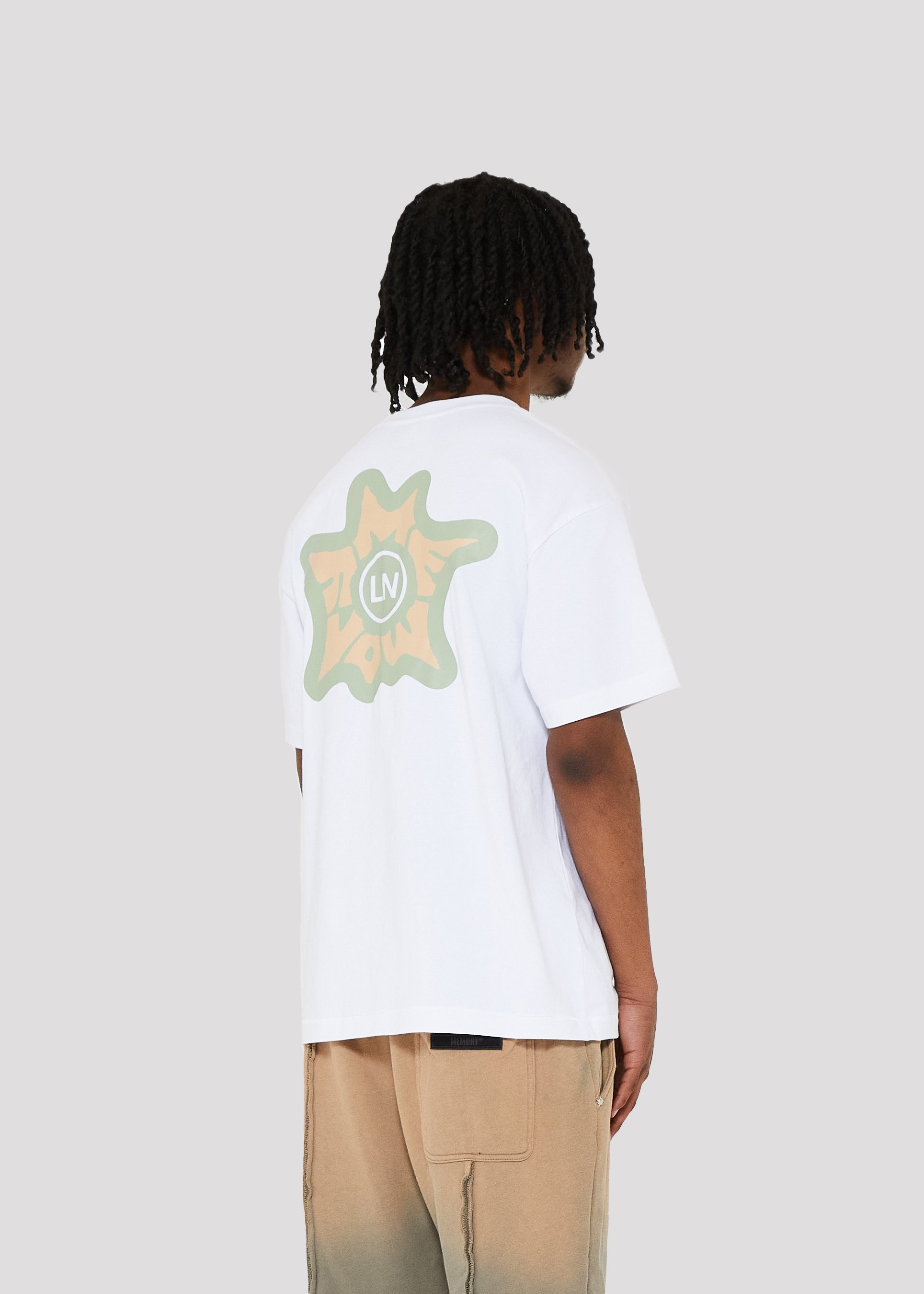 Blast Stroke Tee (White)
