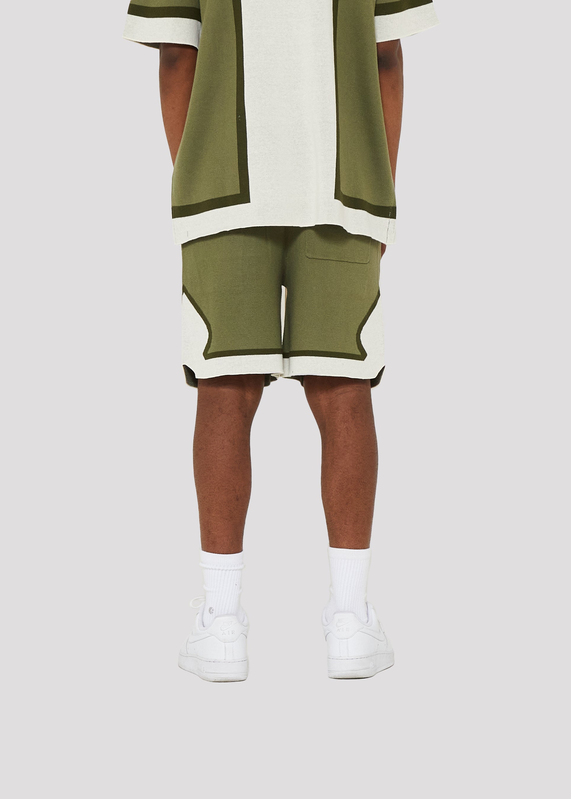 All Team Knit Shorts (Olive)