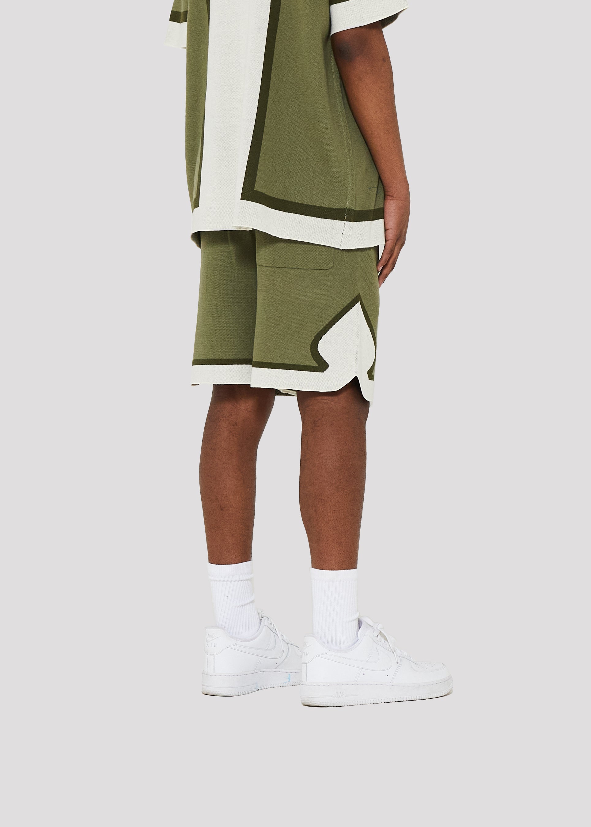 All Team Knit Shorts (Olive)