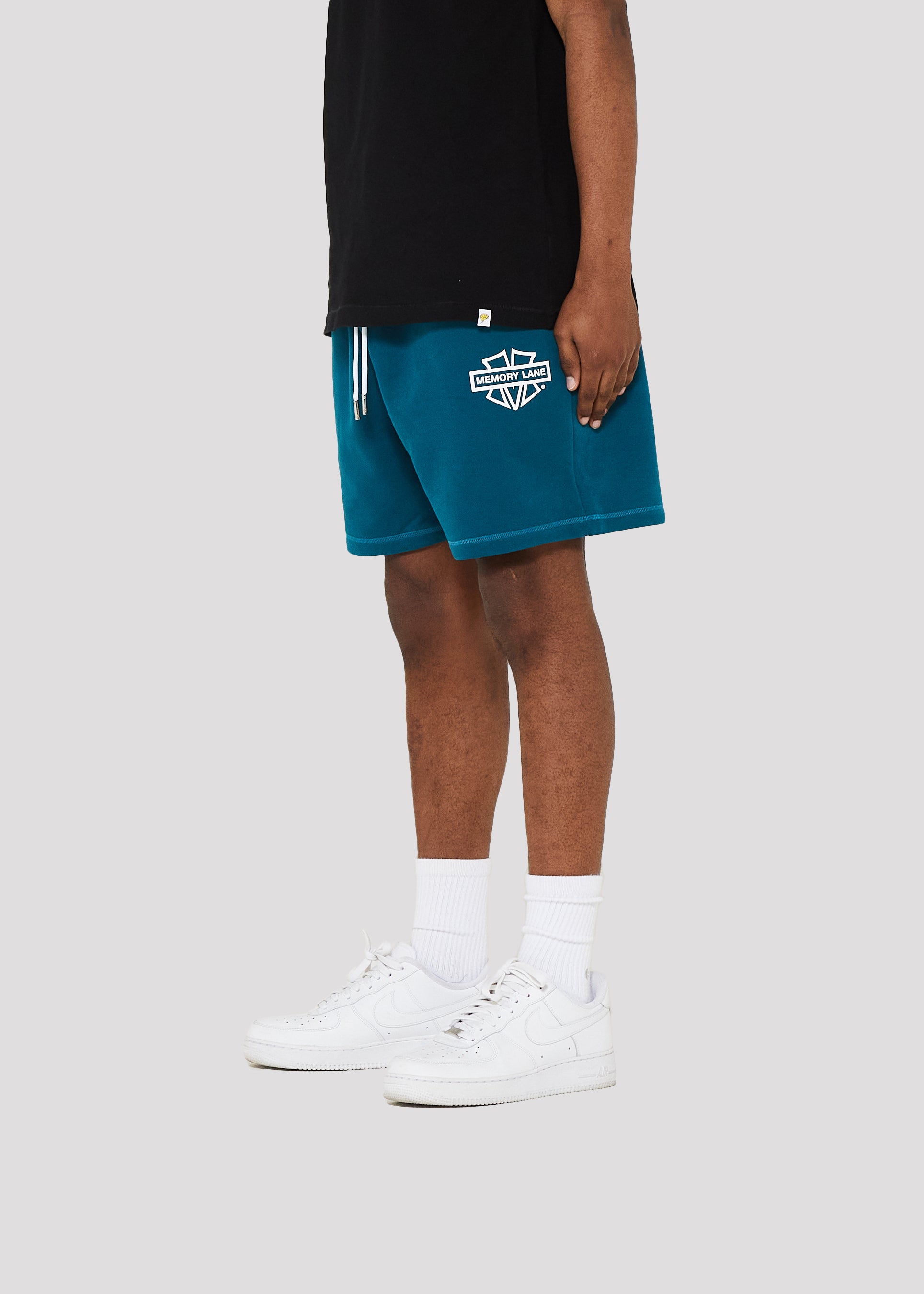Outlaw Sweatshorts (Dark Aqua)