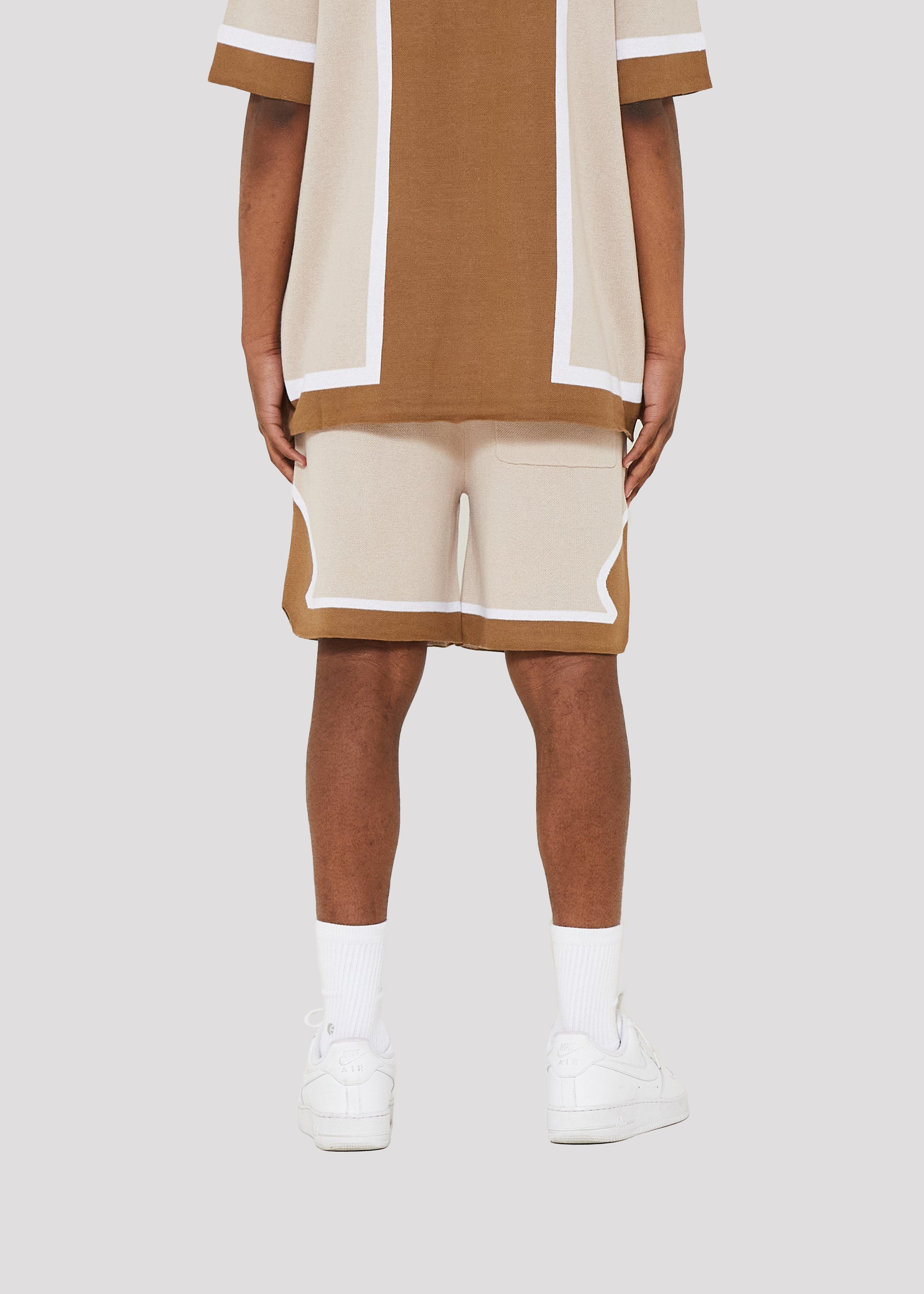 All Team Knit Shorts (Dust Pink)