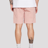 ML Script Crinkle Nylon Short (Dust Pink)