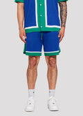 All Team Sweater Knit Shorts (Blue)