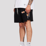 Outlaw Flame Fleece Short (Black)