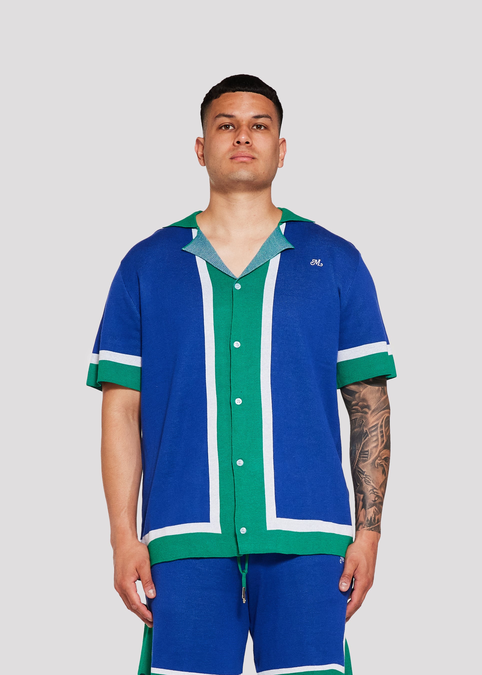 All Team Knit Button Down