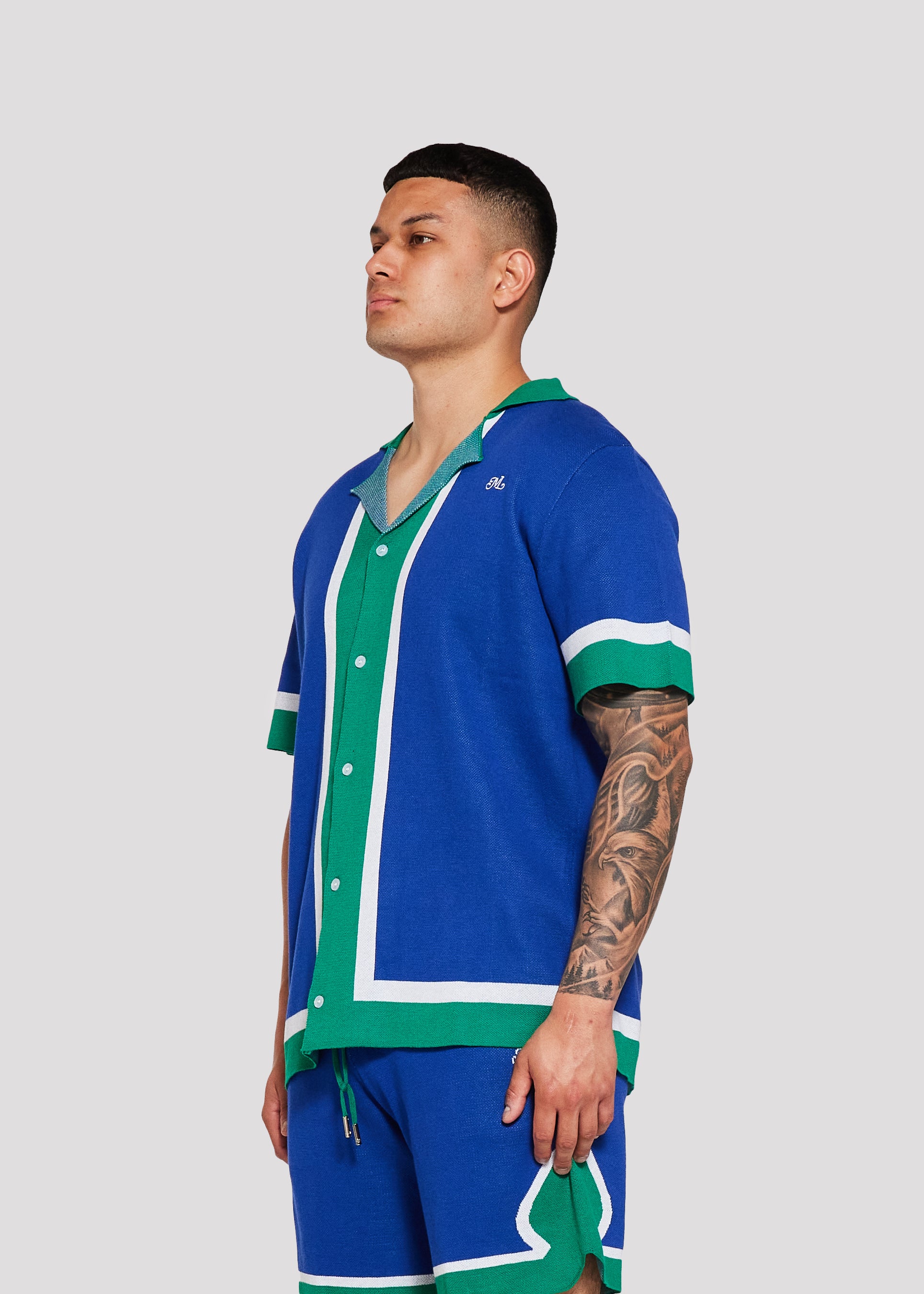 All Team Knit Button Down