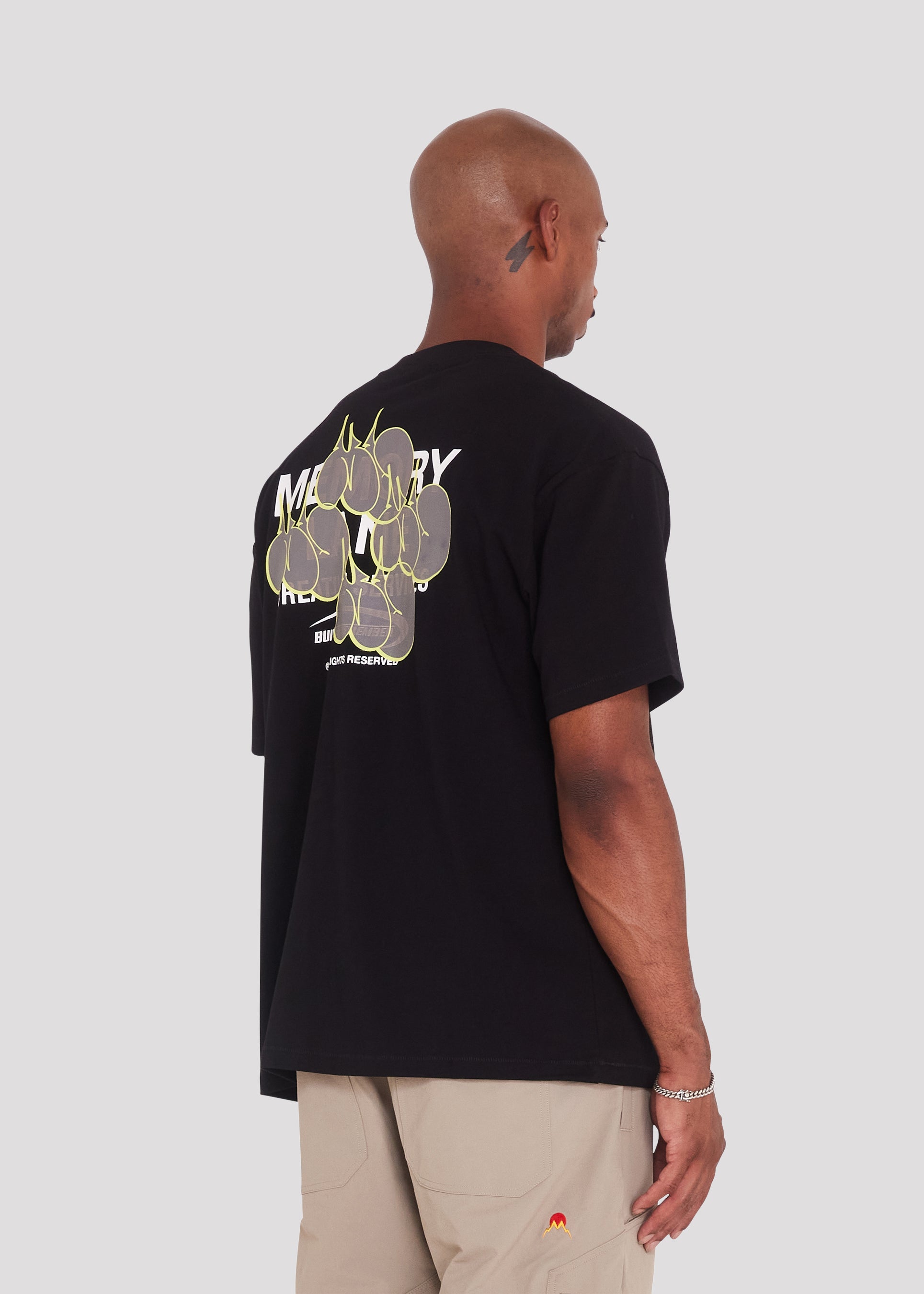 ML Throwie Tee (Vintage Black)