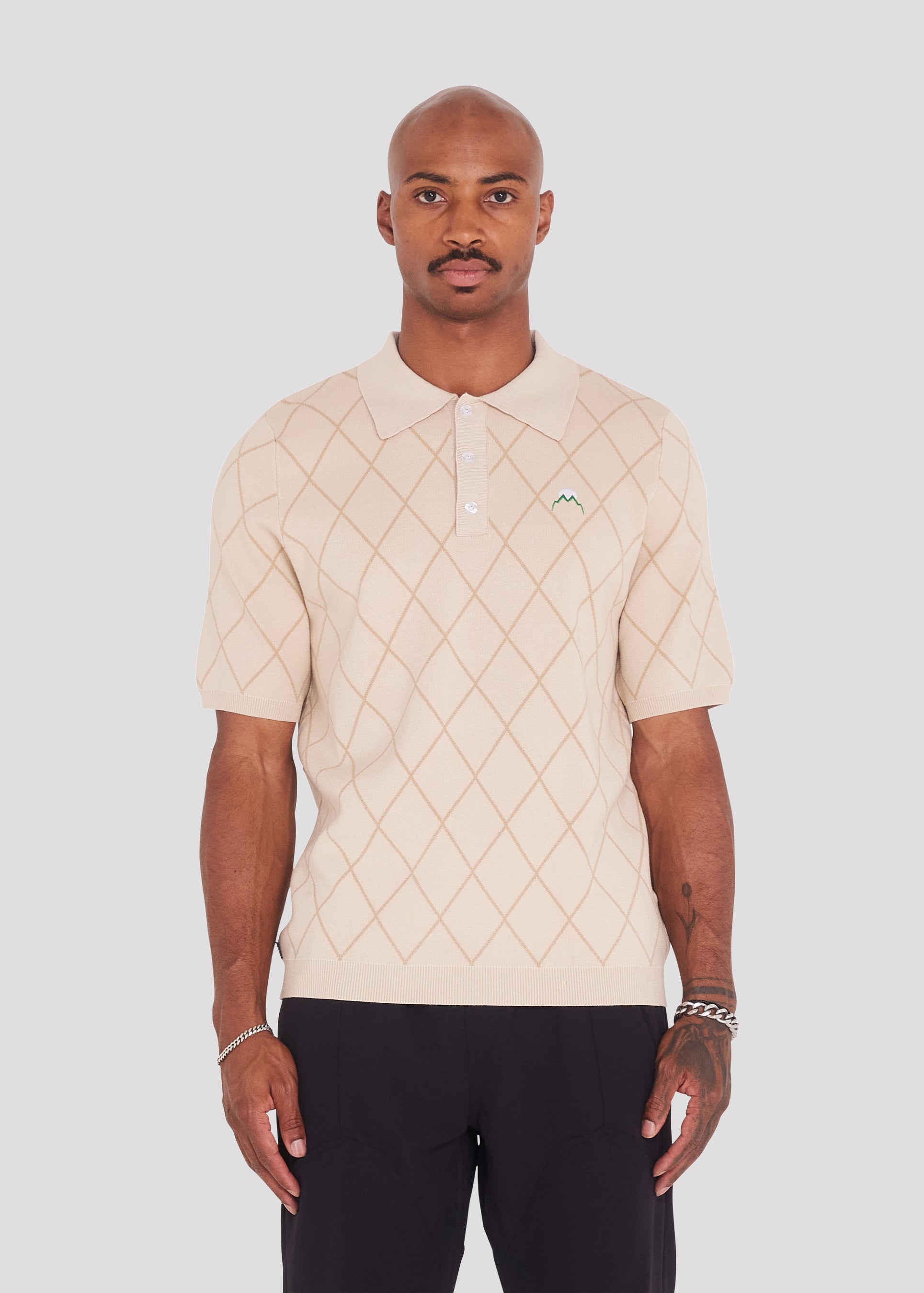 Baguiao Knit Polo (Tan)