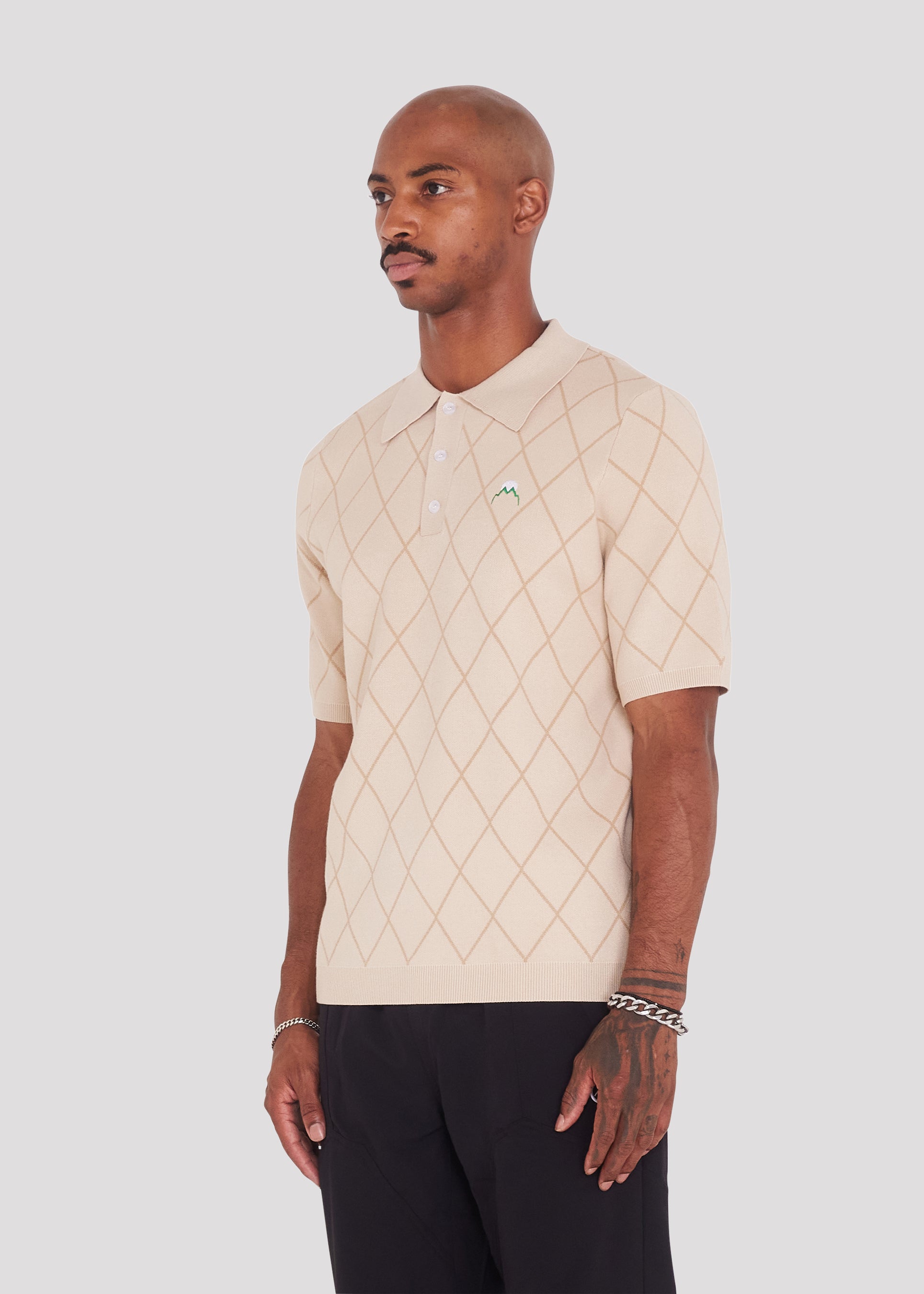 Baguiao Knit Polo (Tan)