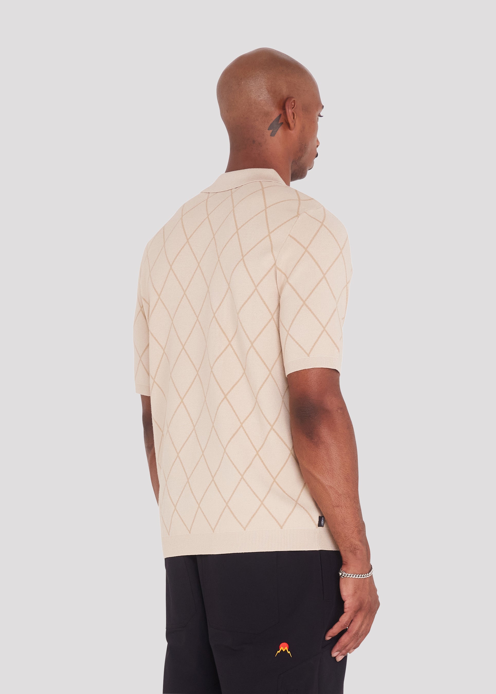 Baguiao Knit Polo (Tan)