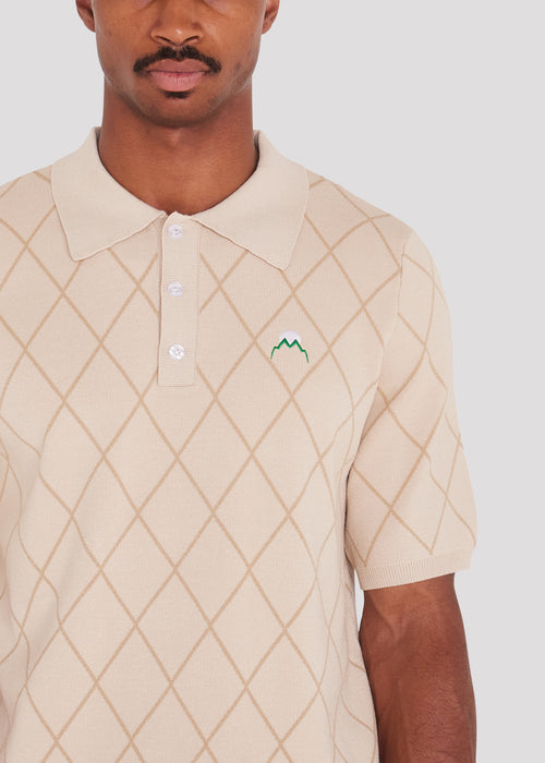 Baguiao Knit Polo (Tan)