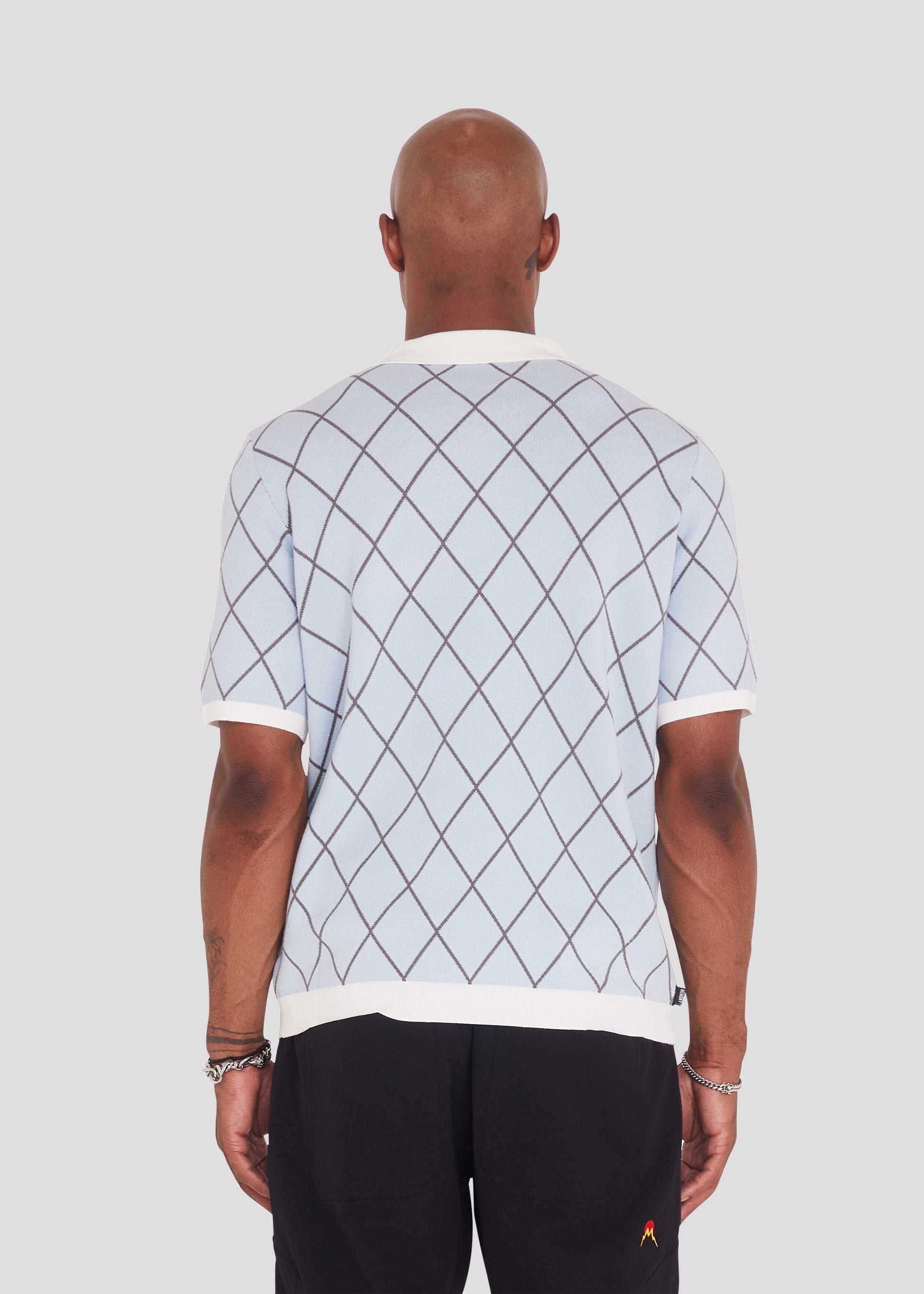 Baguiao Knit Polo (Light Blue)