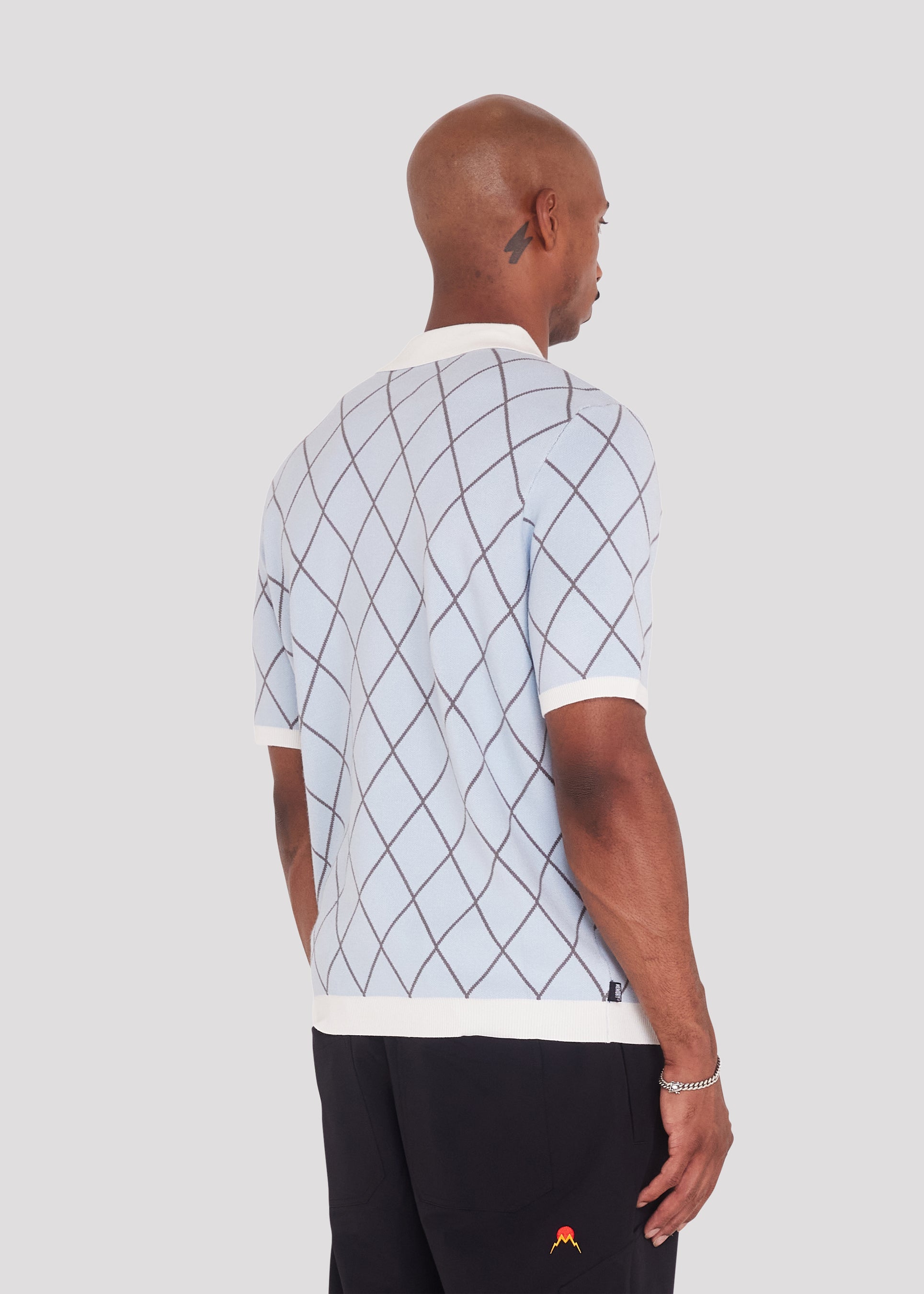 Baguiao Knit Polo (Light Blue)