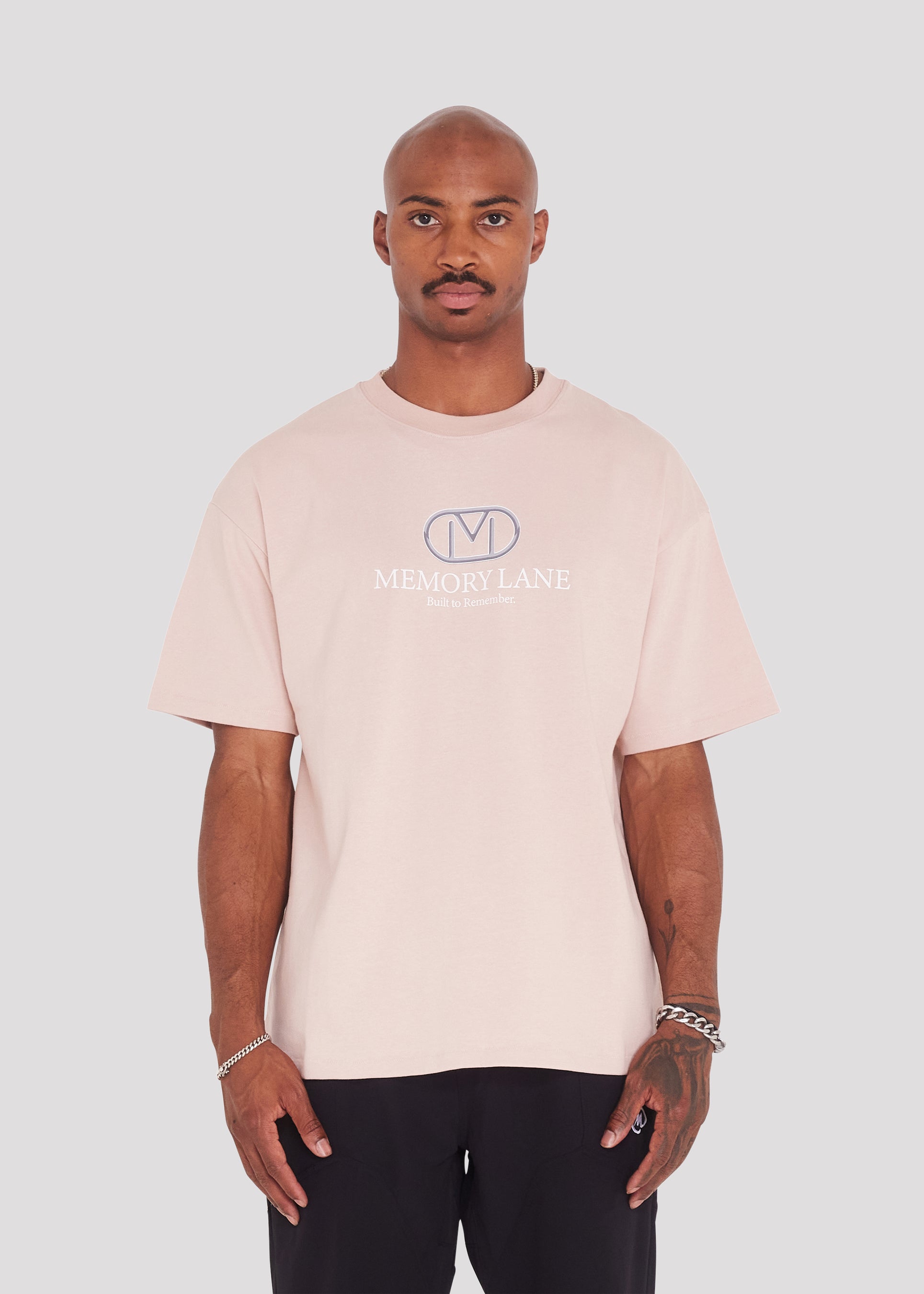 M Link Tee (Light Salmon)