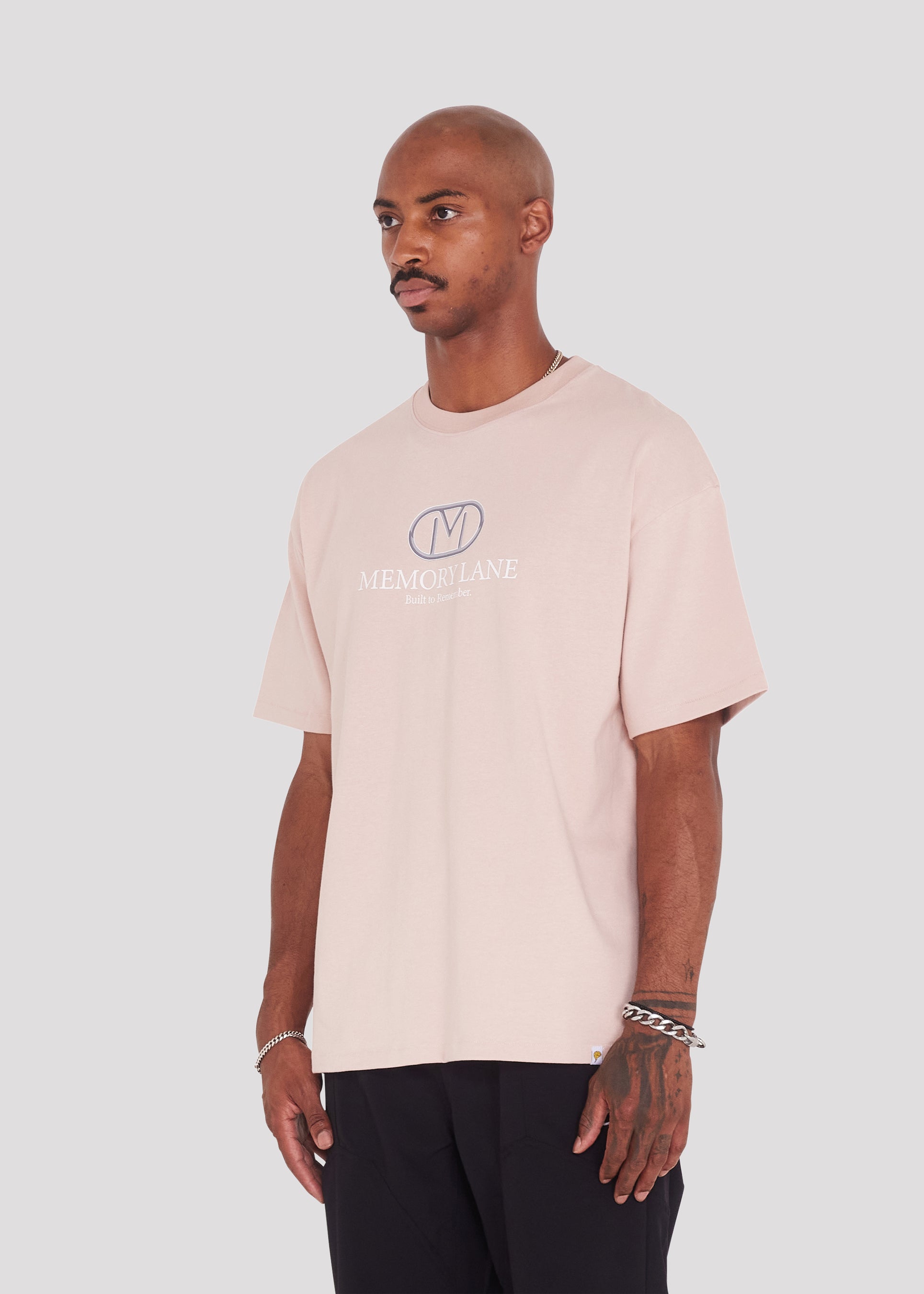 M Link Tee (Light Salmon)