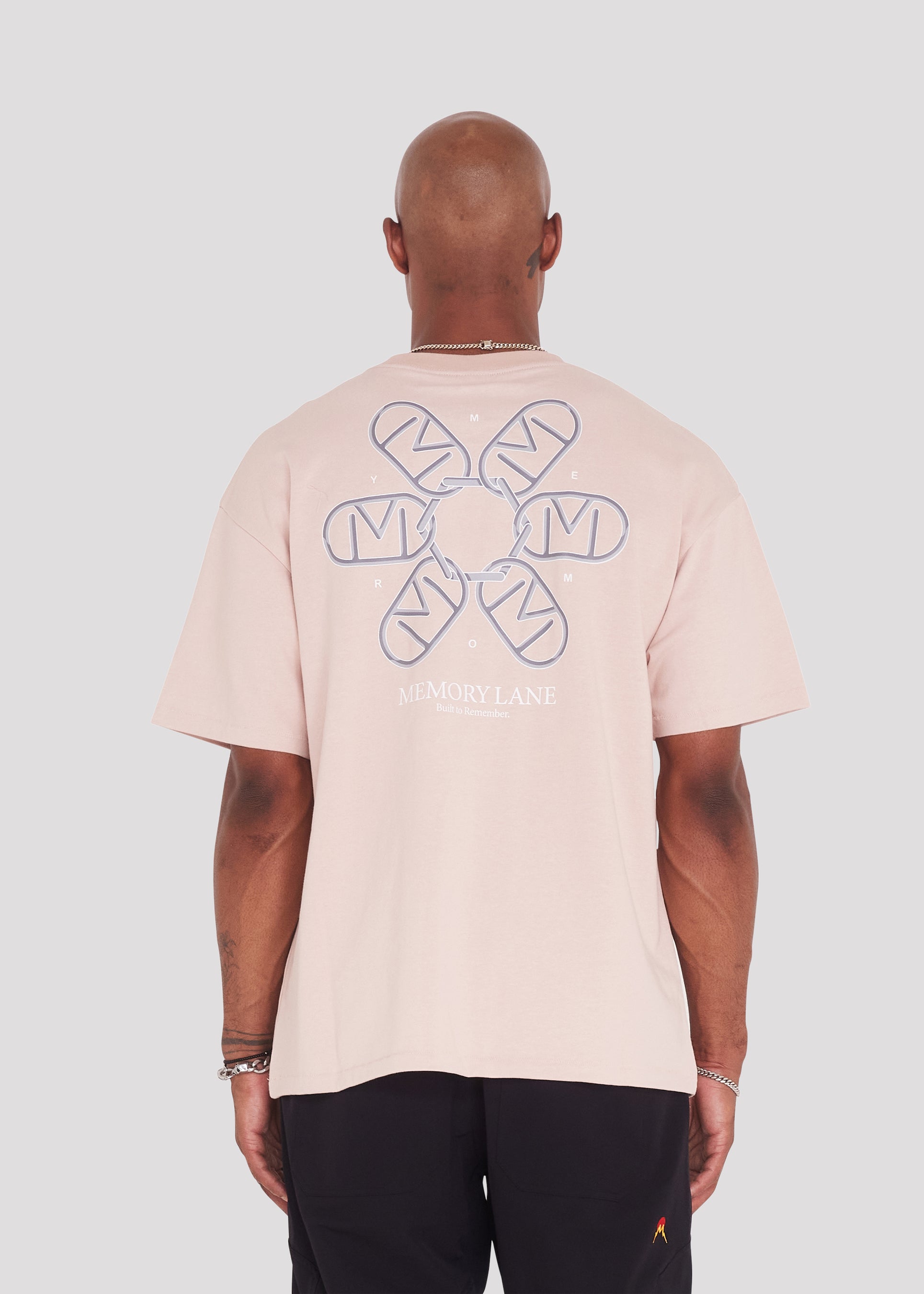M Link Tee (Light Salmon)