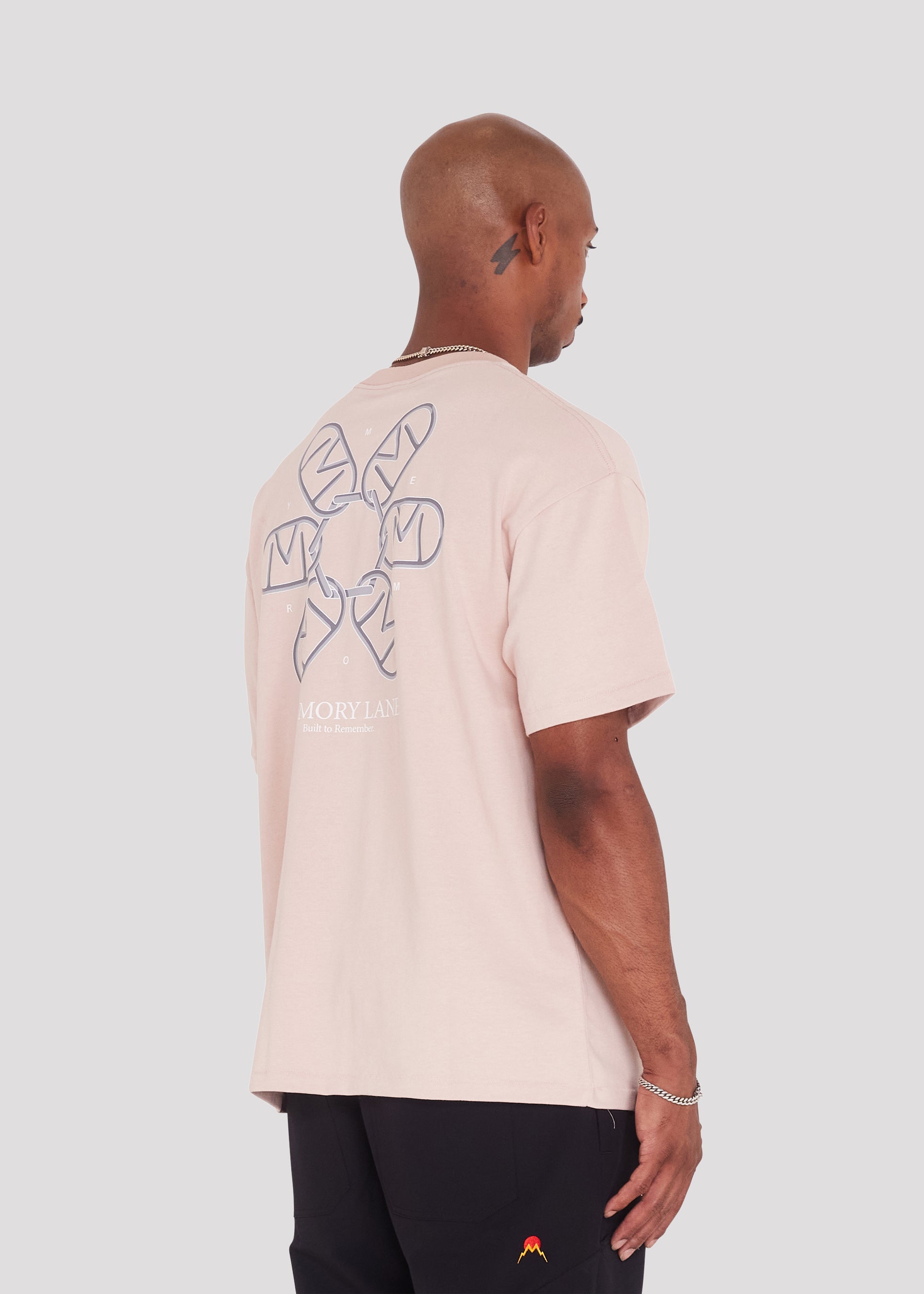 M Link Tee (Light Salmon)