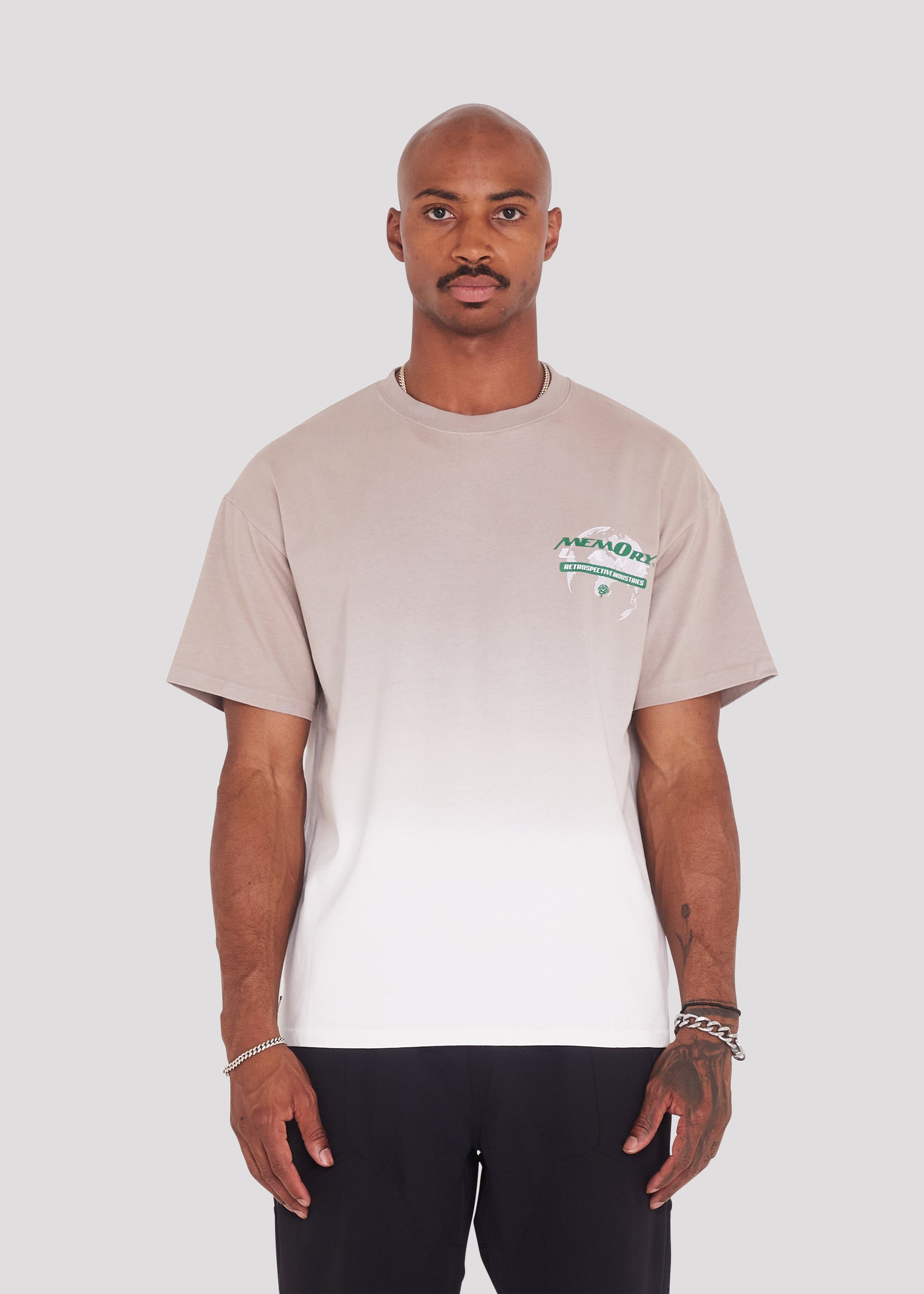 Retro Industries Tee (Gray/White)
