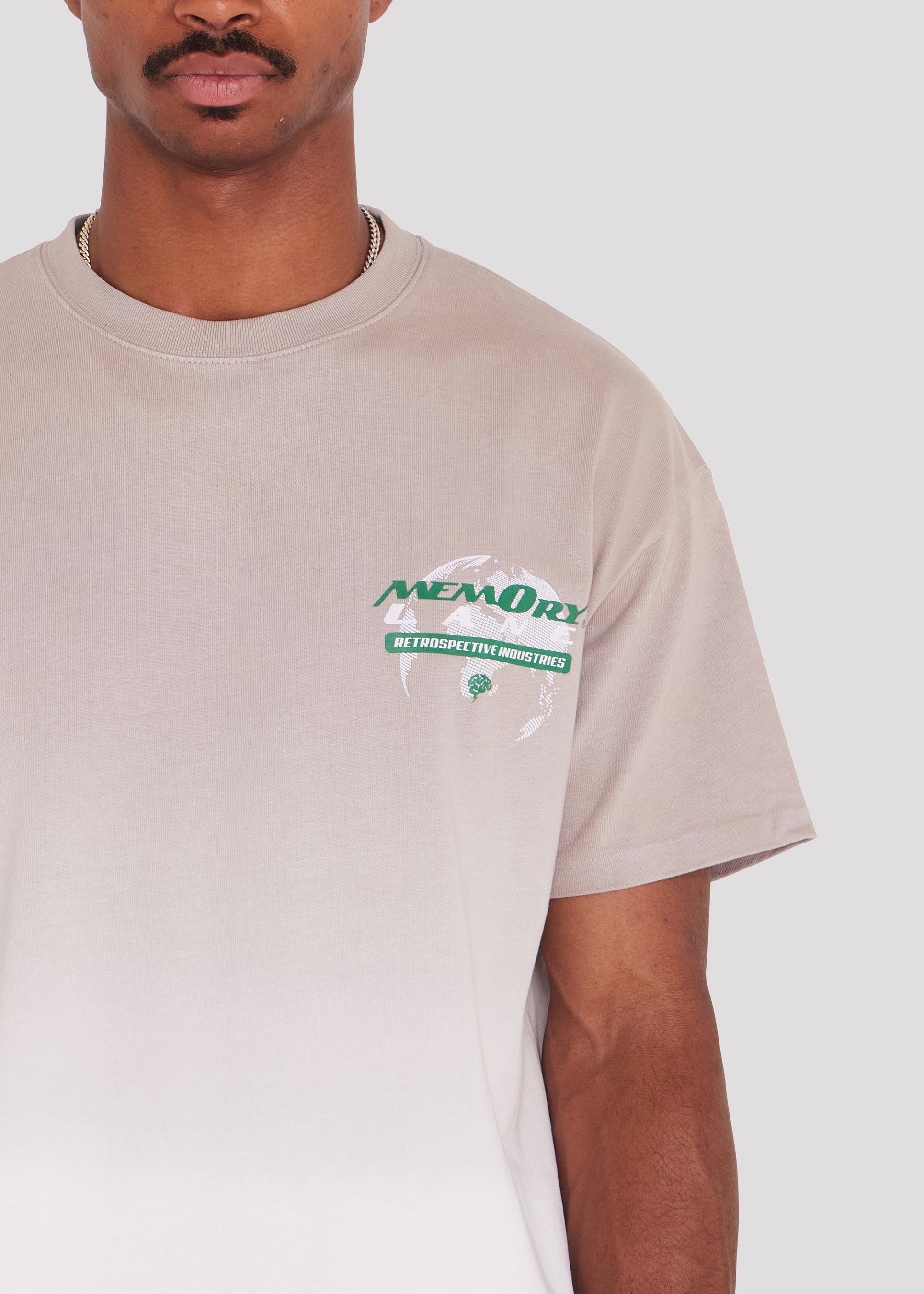 Retro Industries Tee (Gray/White)