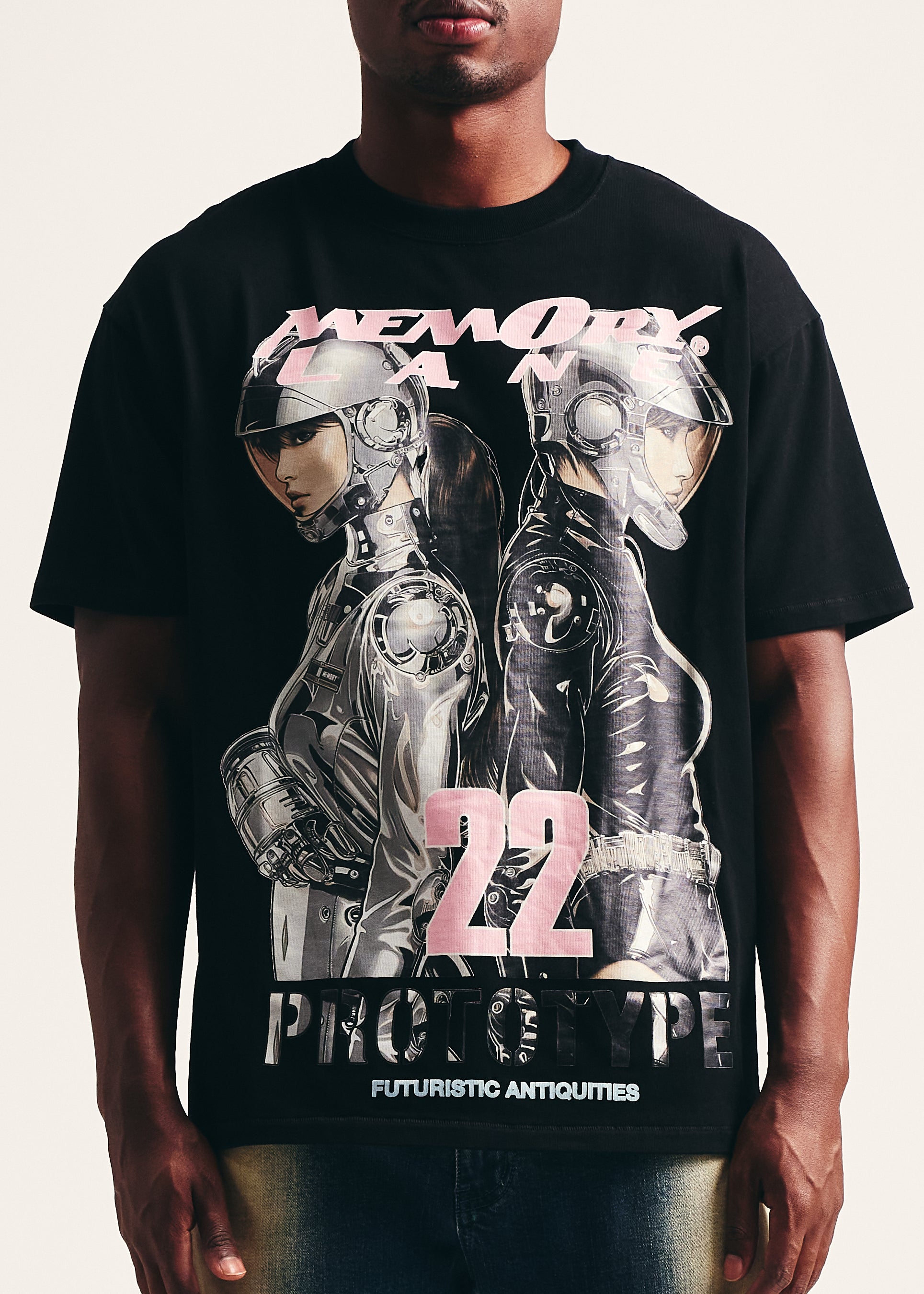 Proto Twins Tee (Black)