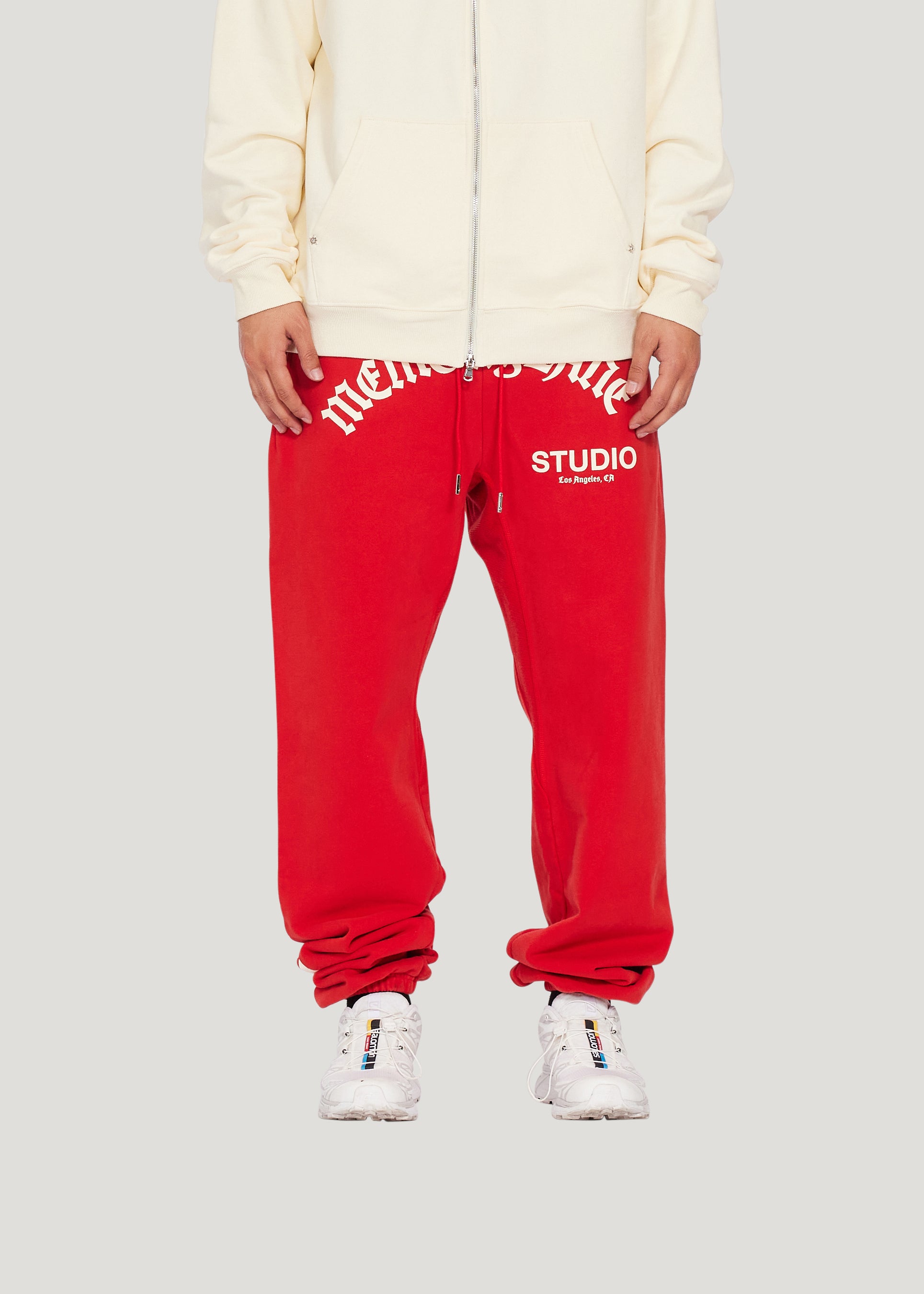 Studio Sweatpant (Deep Red)