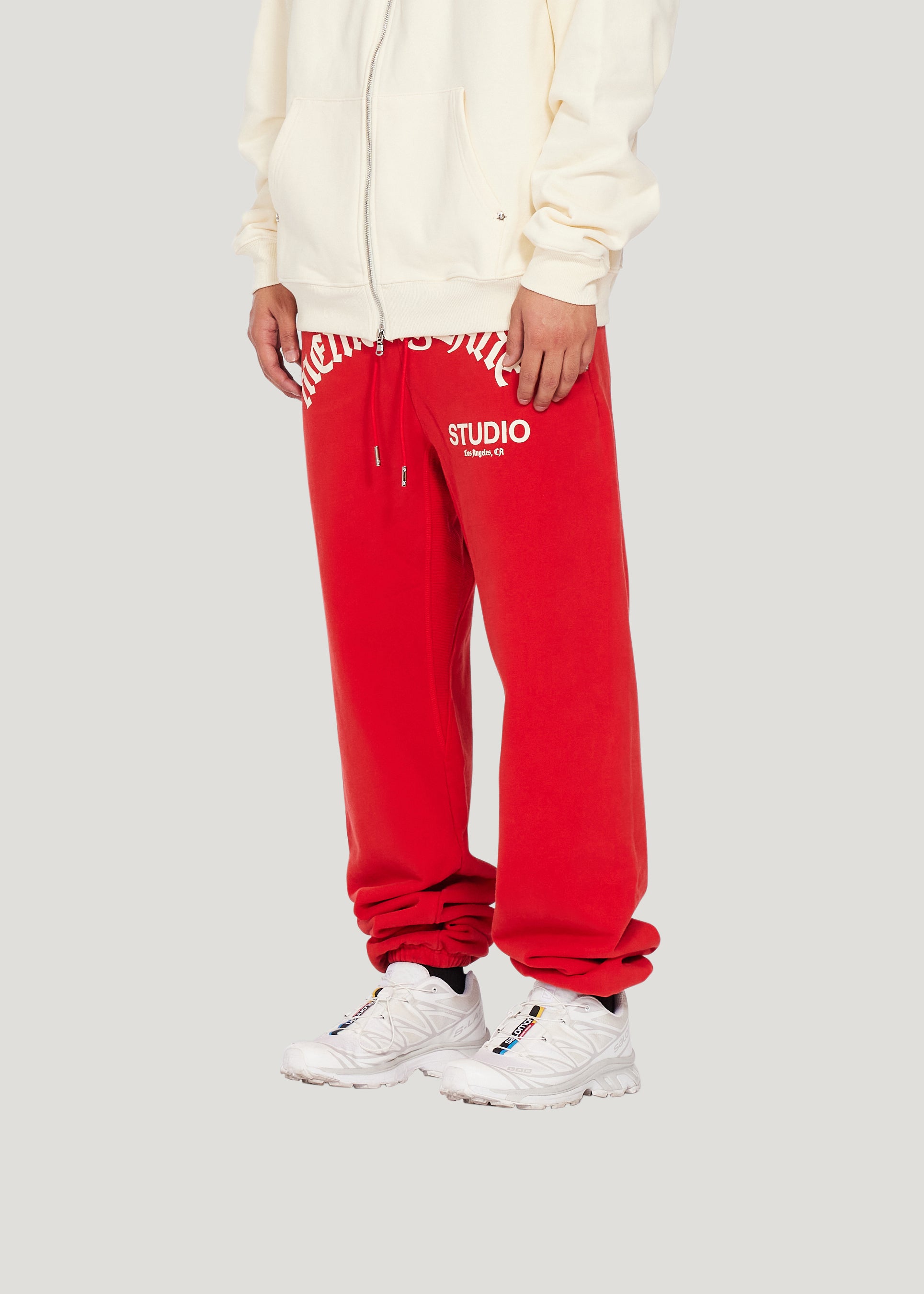 Studio Sweatpant (Deep Red)