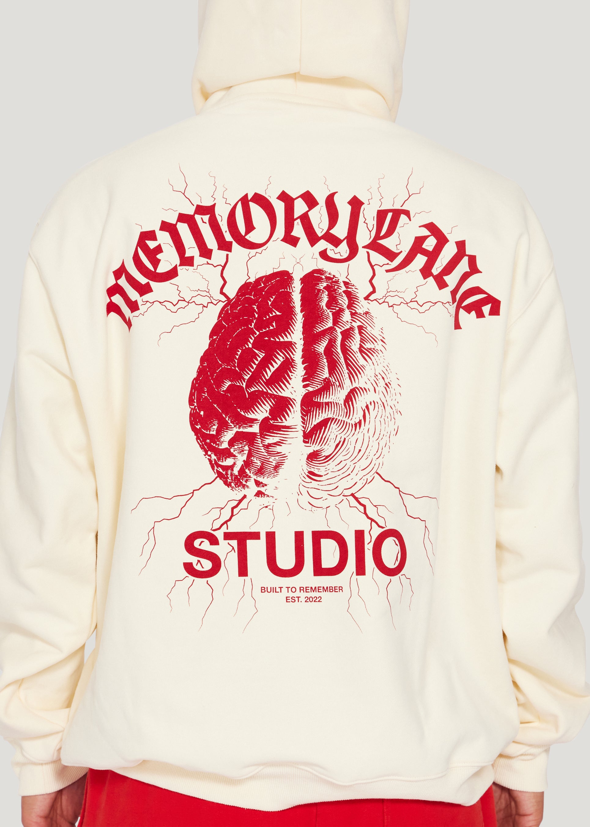 Studio Zip Hoodie (Off White)