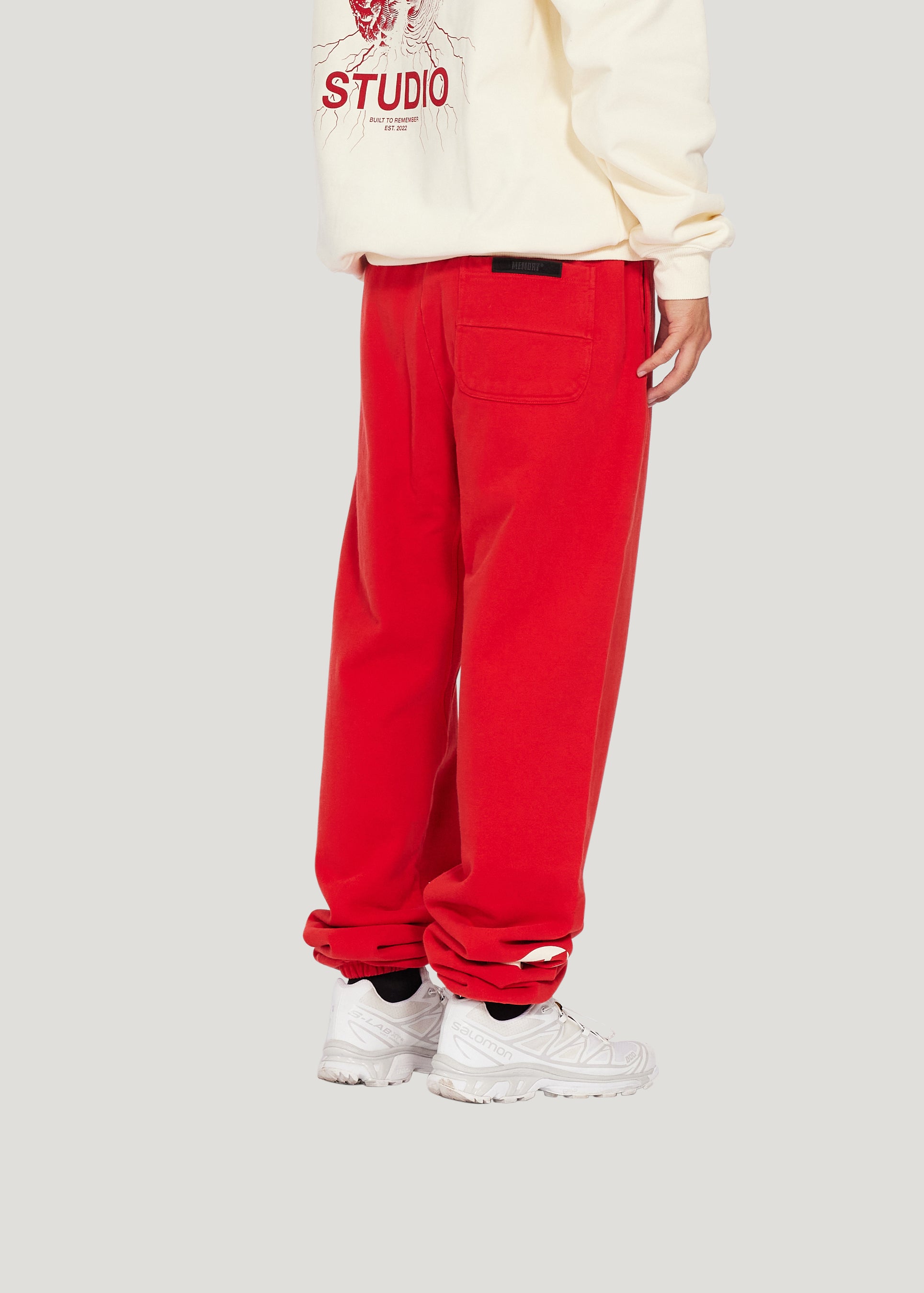 Studio Sweatpant (Deep Red)