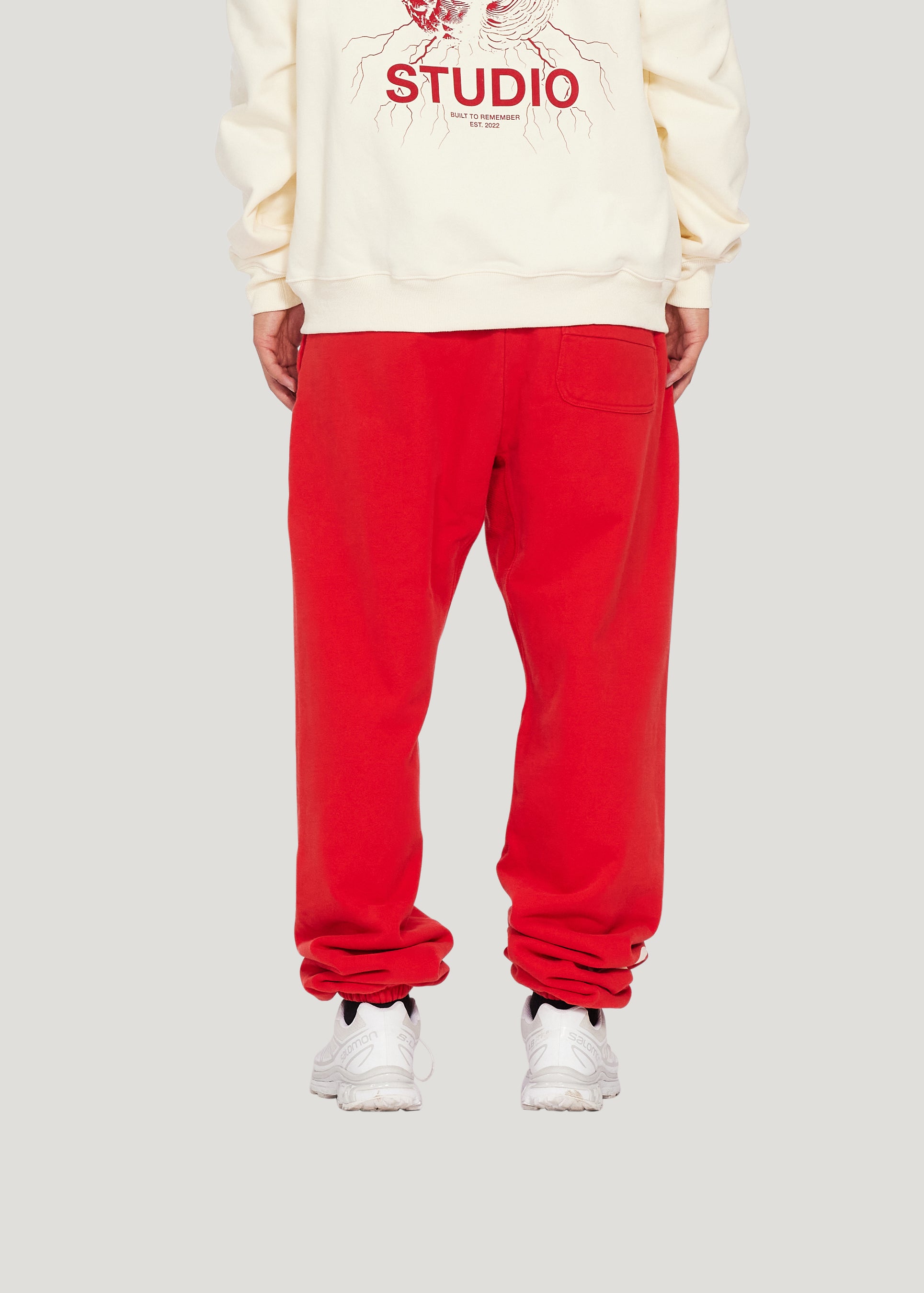 Studio Sweatpant (Deep Red)