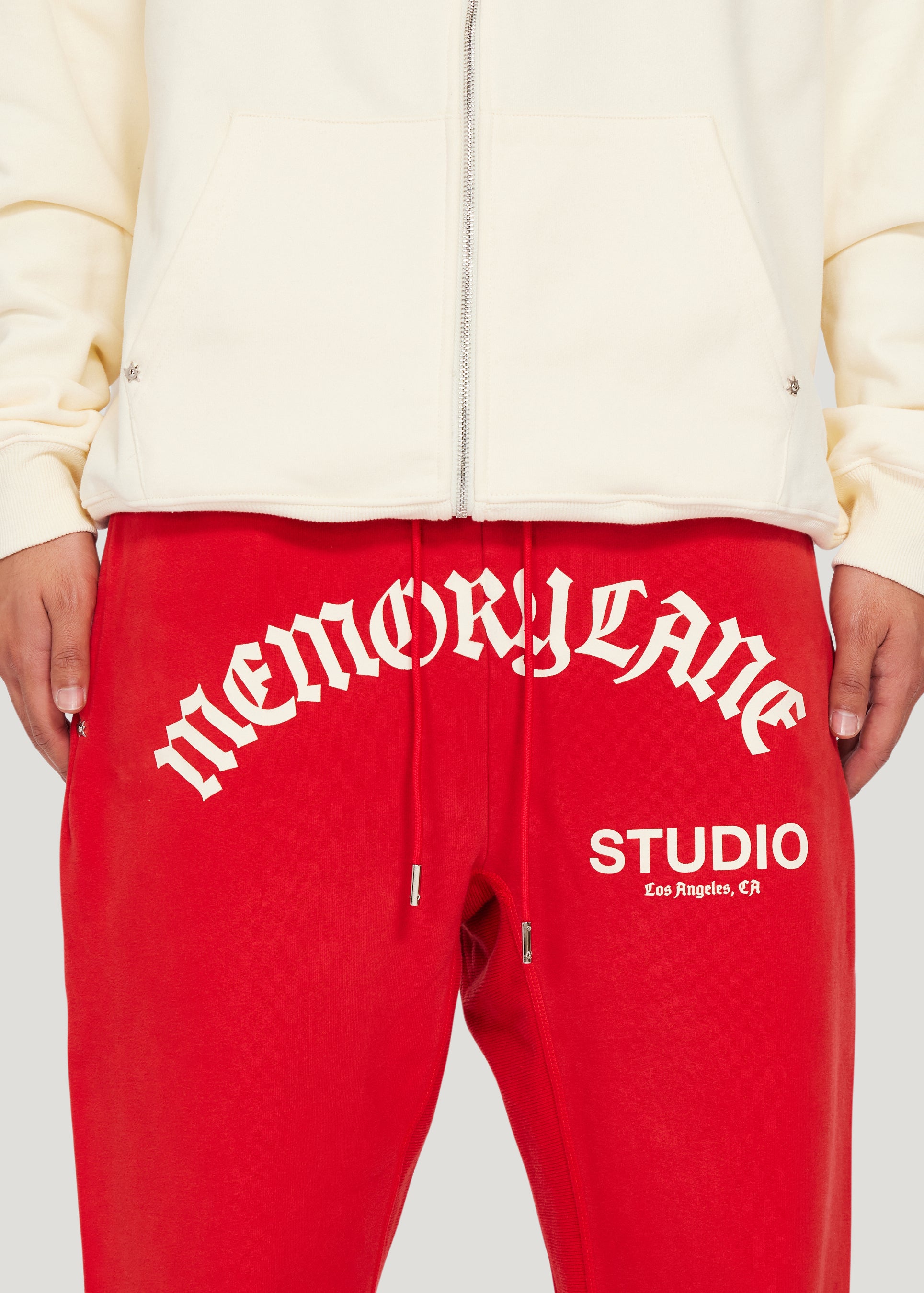 Studio Sweatpant (Deep Red)