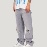 Work Wear Double Knee Pants (Gray)