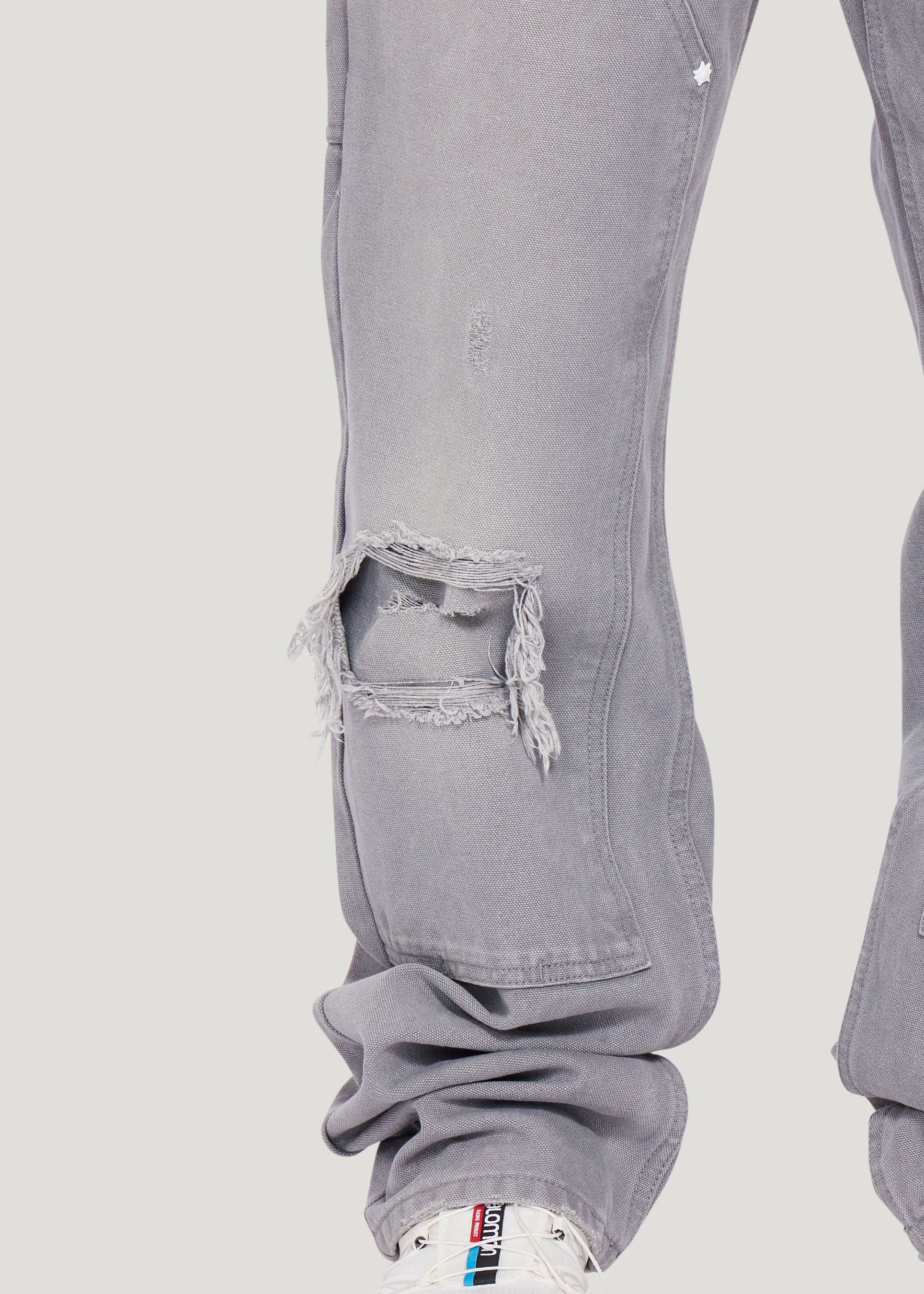 Work Wear Double Knee Pants (Gray)