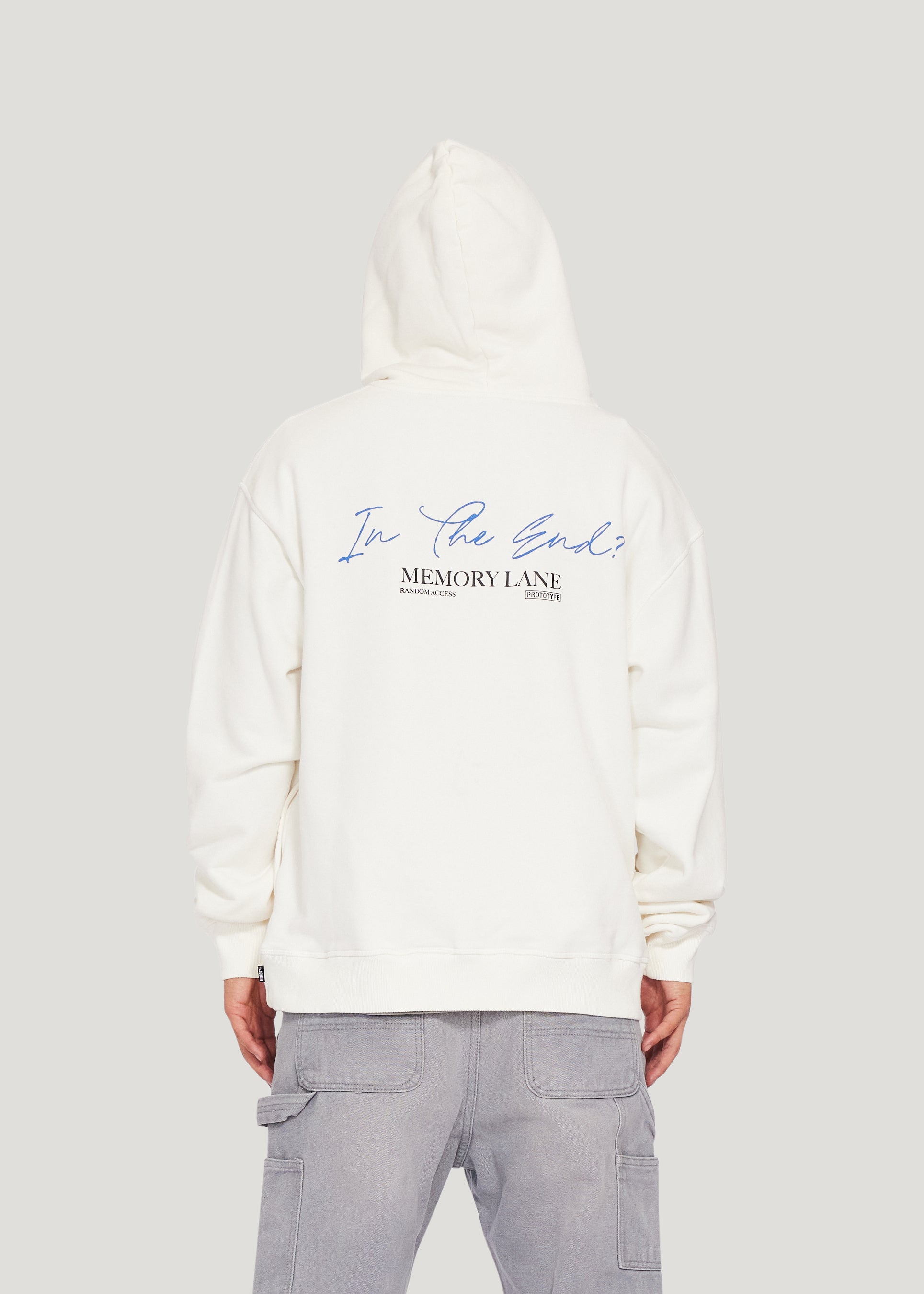 T3 Skull Hoodie (Off White)
