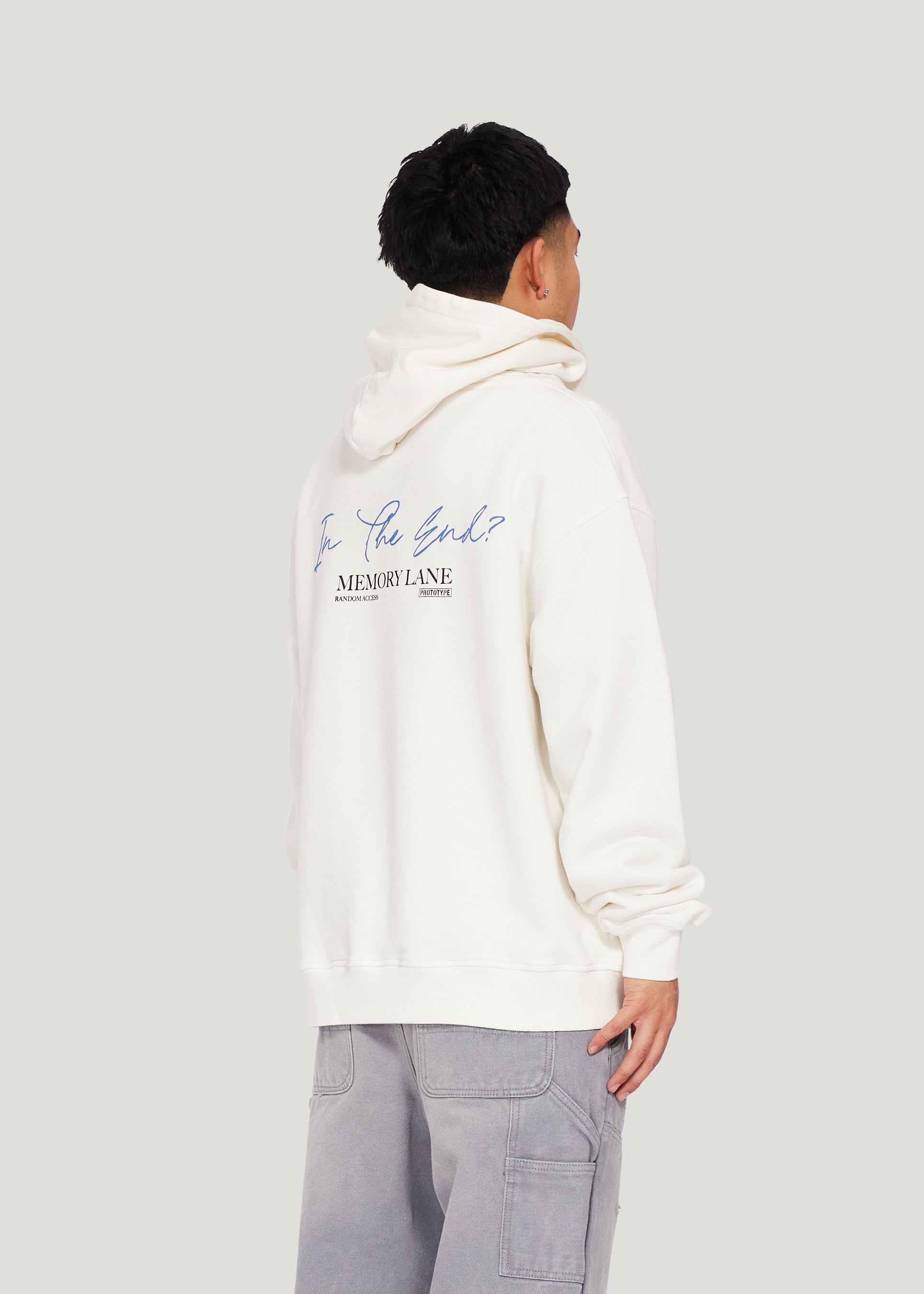 T3 Skull Hoodie (Off White)