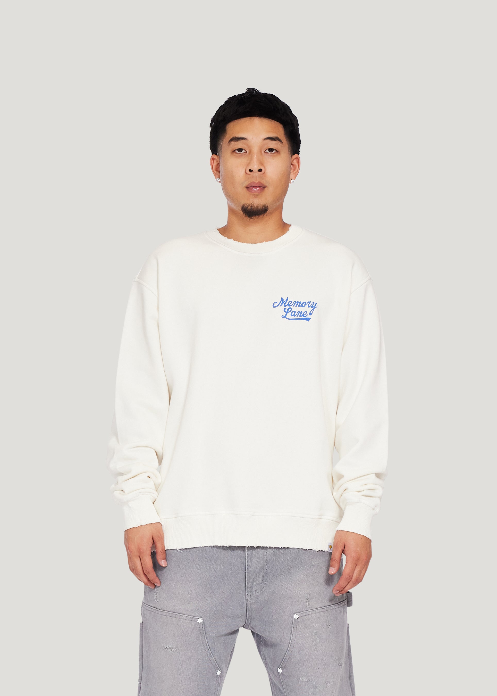 Service Script Crewneck (Off White)
